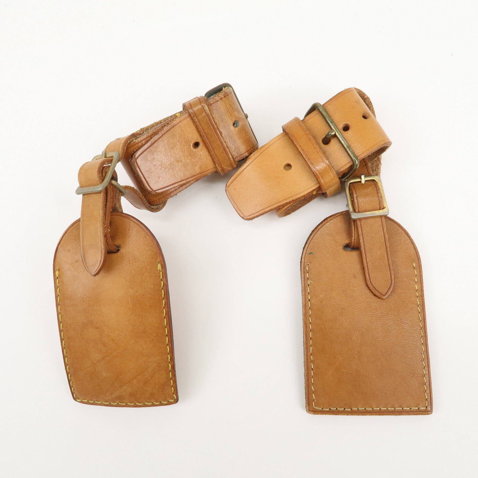 Louis Vuitton Set of 10 Leather Name Tag & Poignet