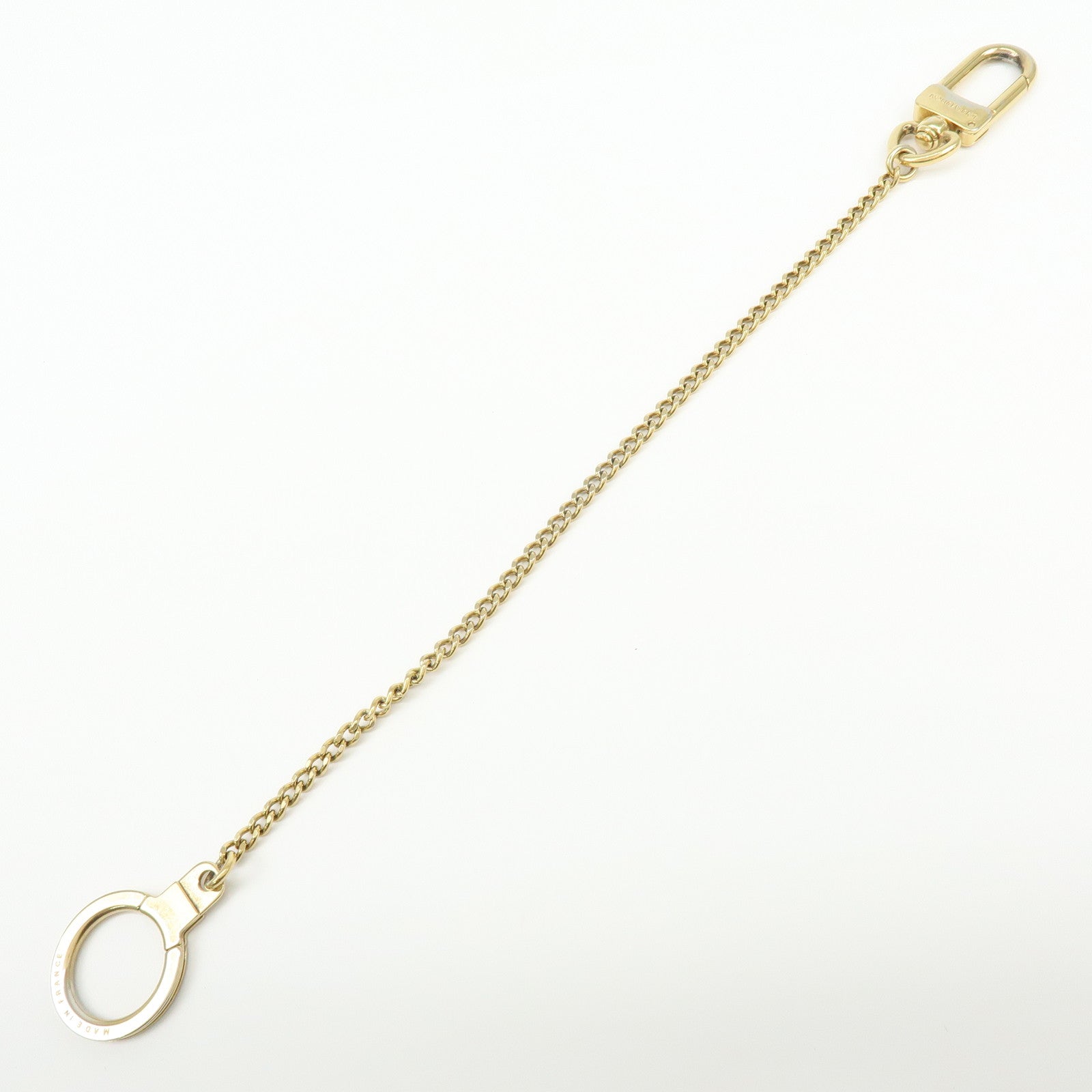 Louis Vuitton Chenne Ano Cles Key Chain Key Charm Gold M58021