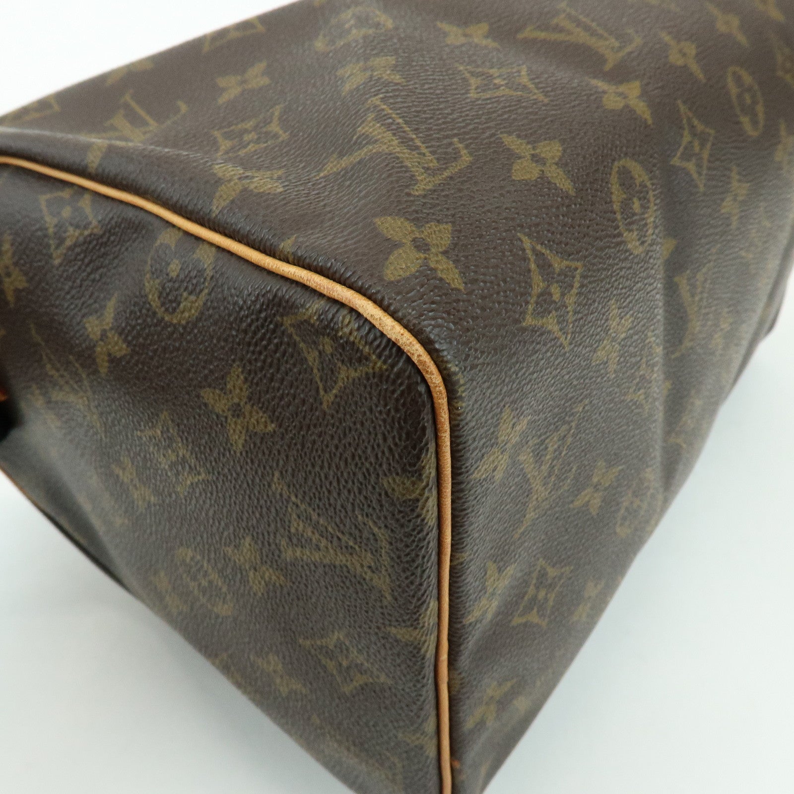 Louis Vuitton Monogram Speedy 30 Boston Bag Hand Bag Brown M41526