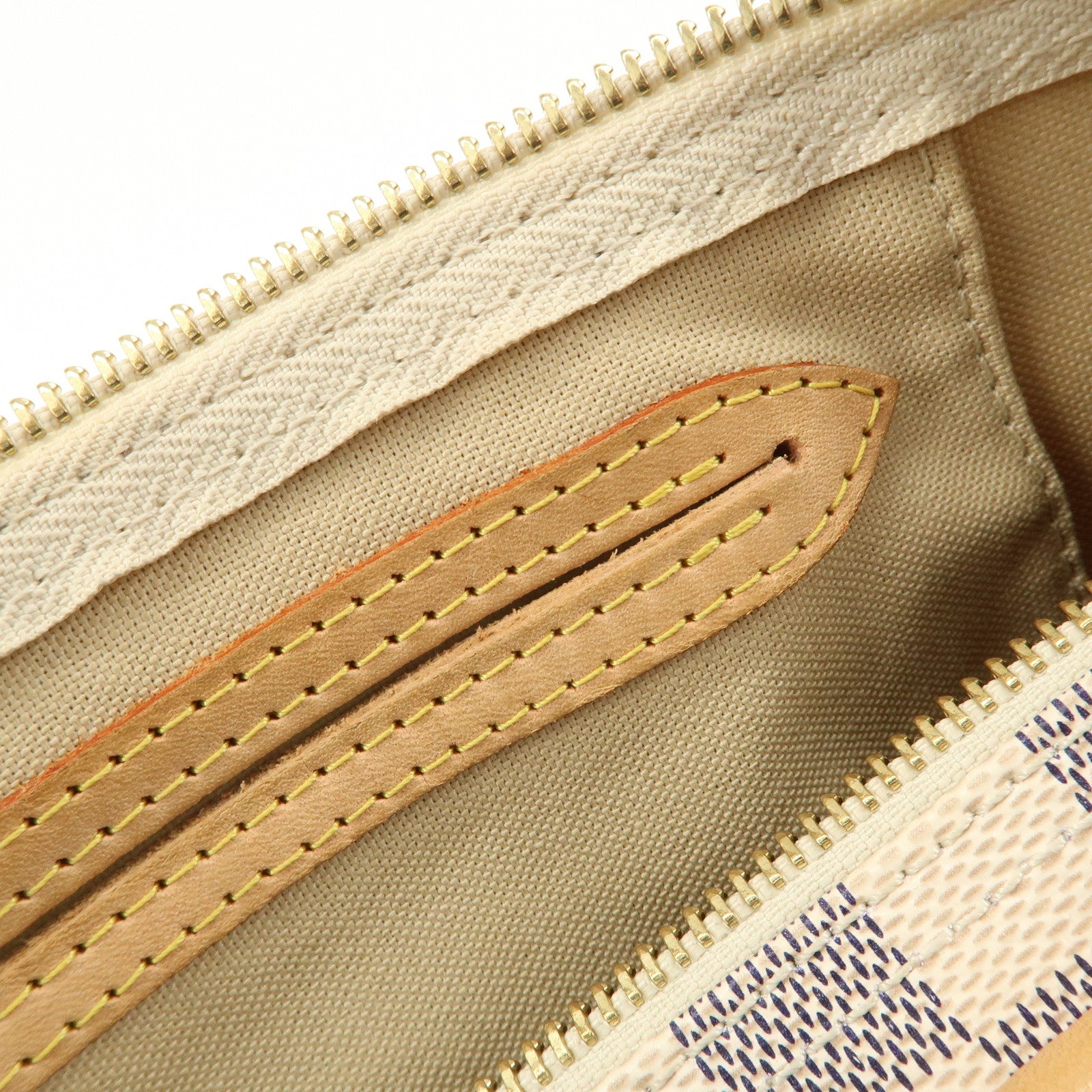 Louis Vuitton Damier Azur Speedy 30 Hand Bag Boston Bag N41533 Used