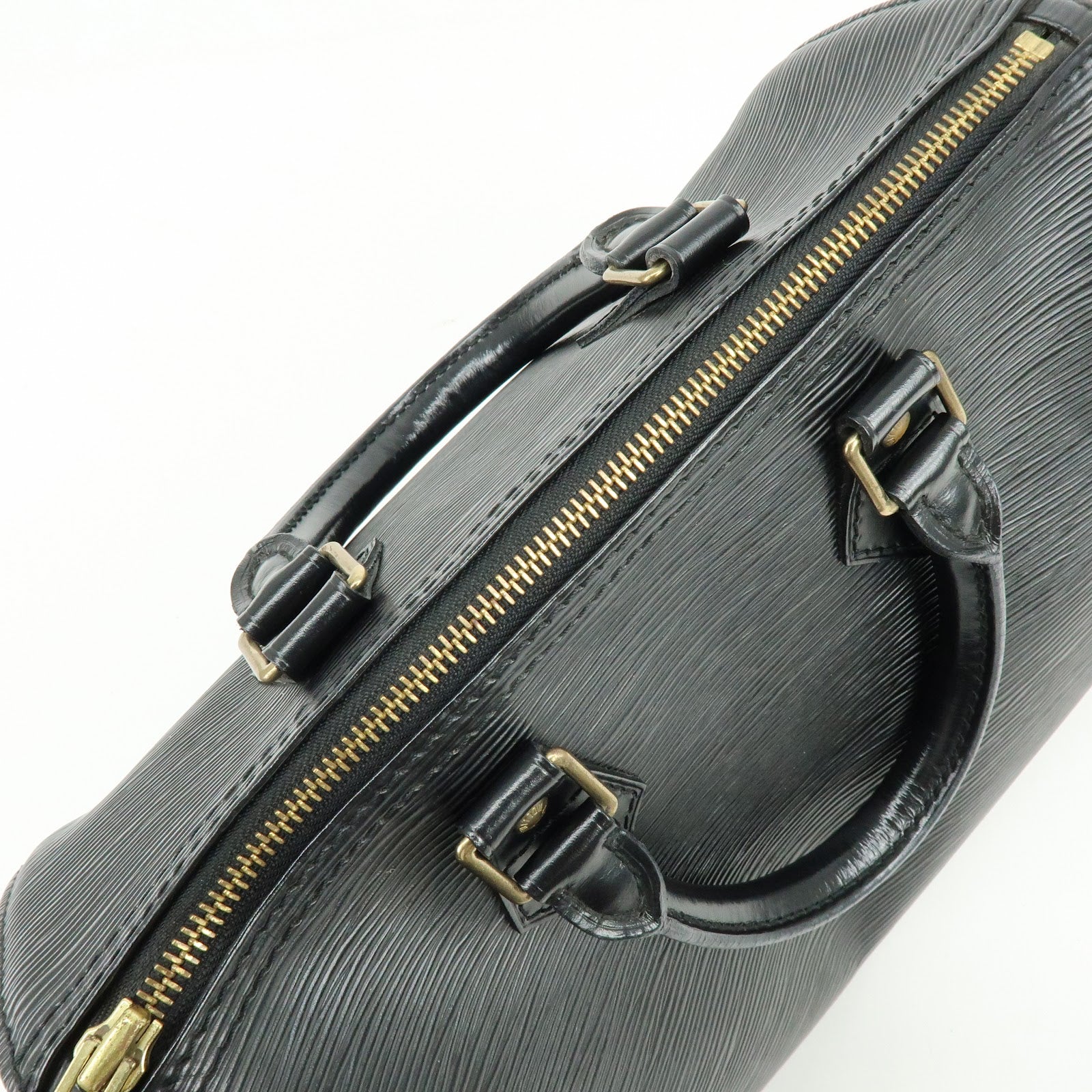 Louis Vuitton Epi Leather Speedy 25 Hand Bag Boston Bag Noir M59032