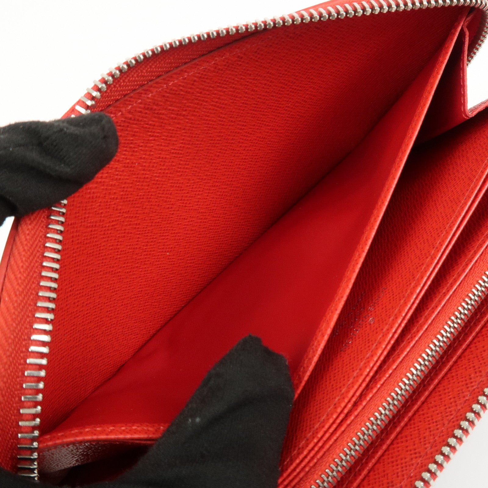 Louis Vuitton Epi Leather Round Zippy Wallet Indigo Blue M67267