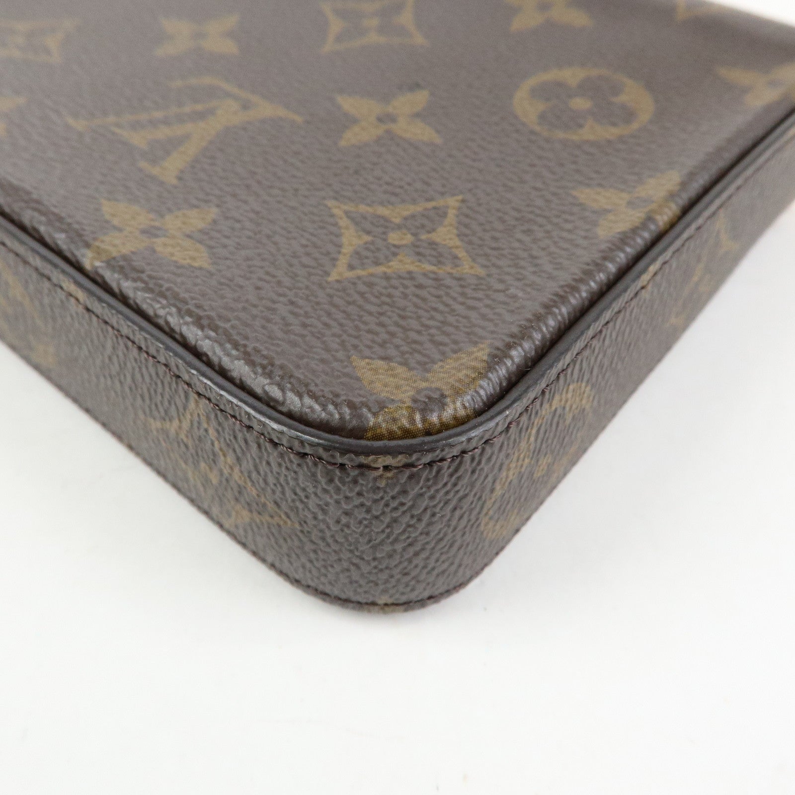 Louis Vuitton Monogram Pochette Felicie Shoulder Bag Brown M61276