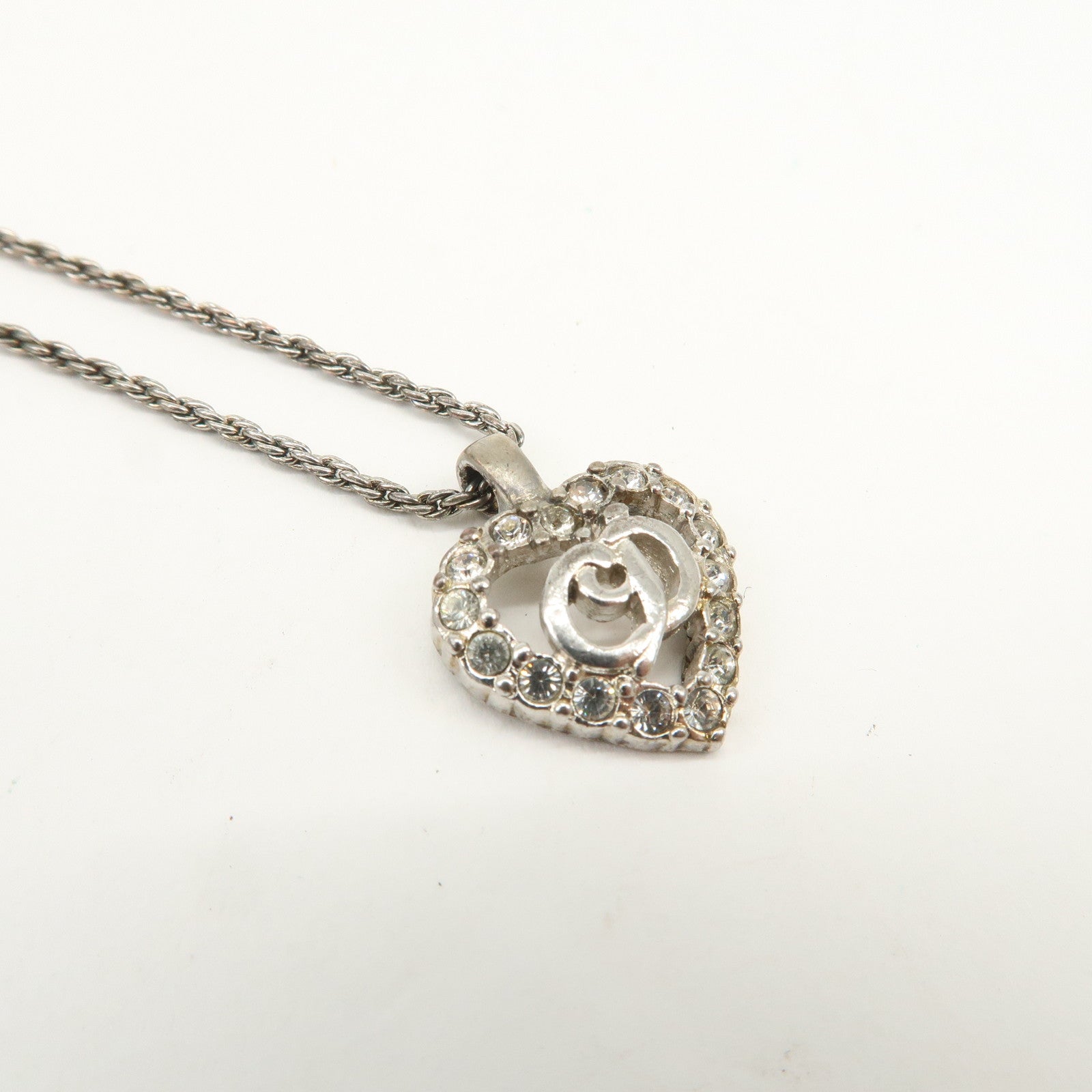 Christian Dior Coach Metal Set Of 2 Accessories Necklace Ring