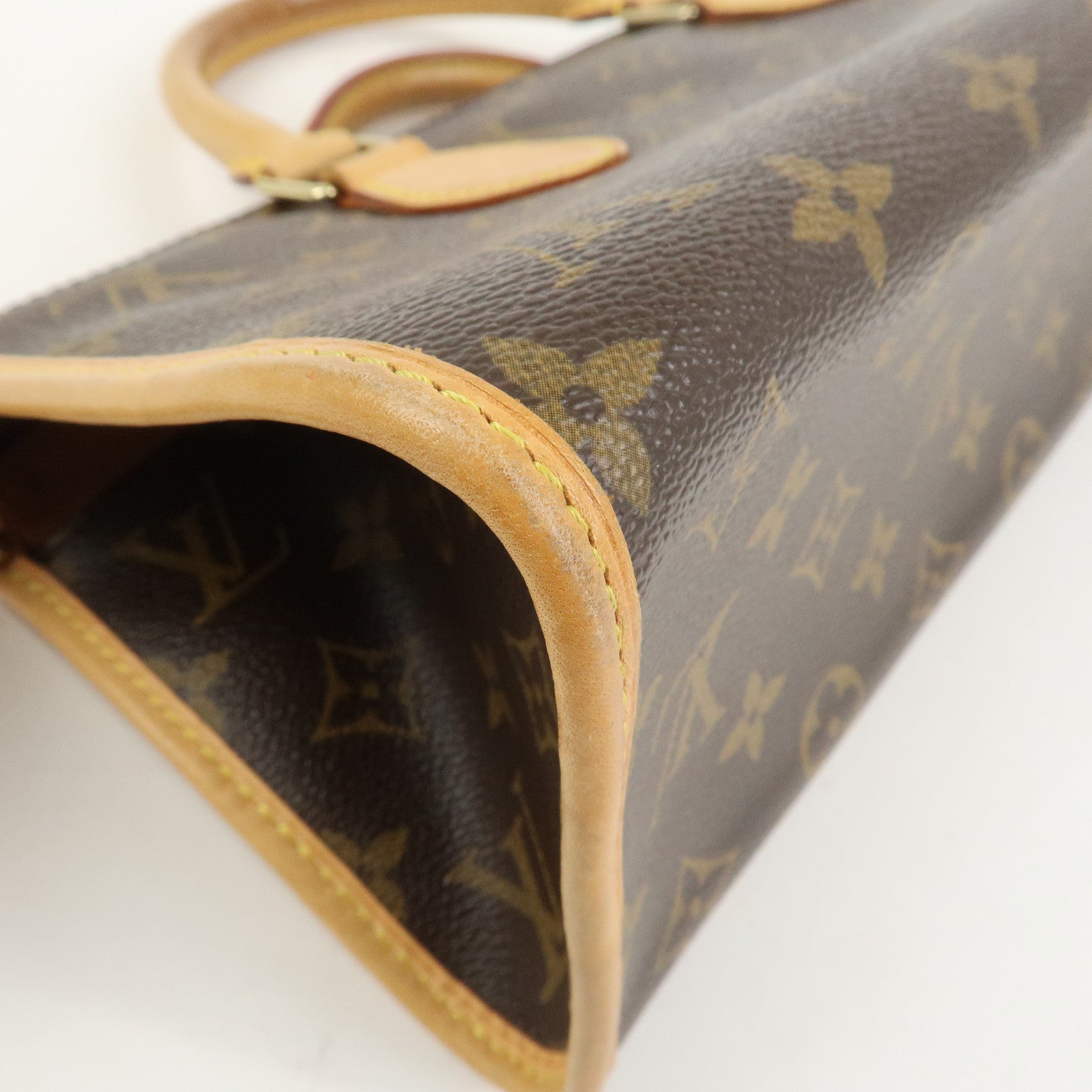 Louis Vuitton Monogram Popincourt Hand Bag Brown M40009