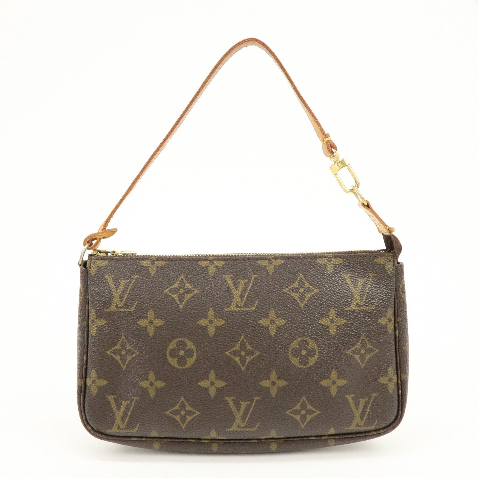 Louis Vuitton Monogram Pochette Accessoires Pouch Hand Bag M51980
