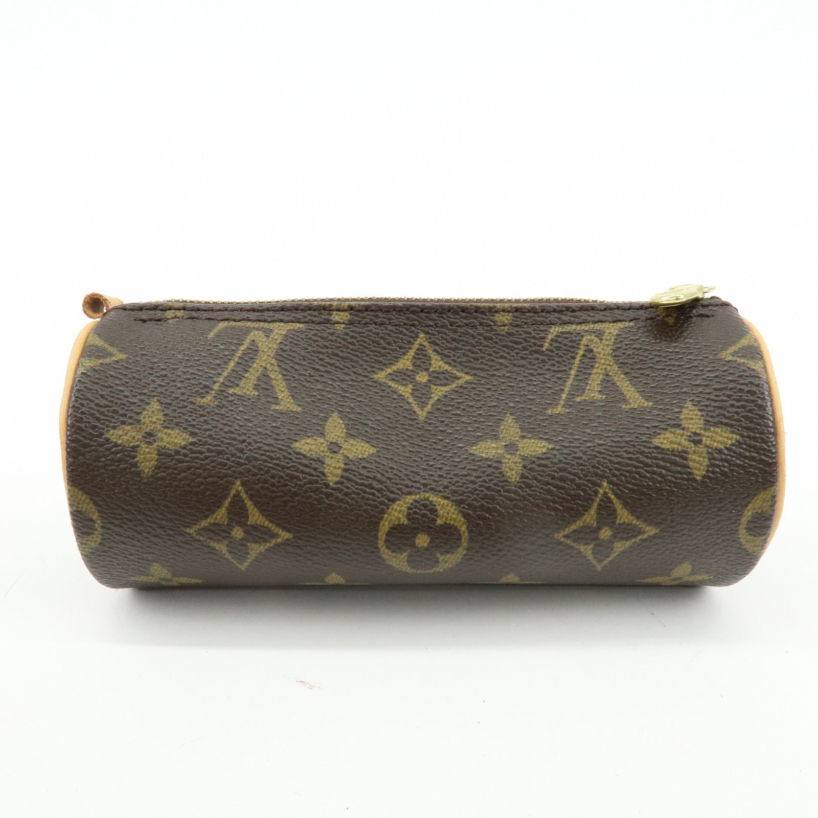 Louis Vuitton Monogram Set of 2 Mini Pouch for Papillon Bag Brown