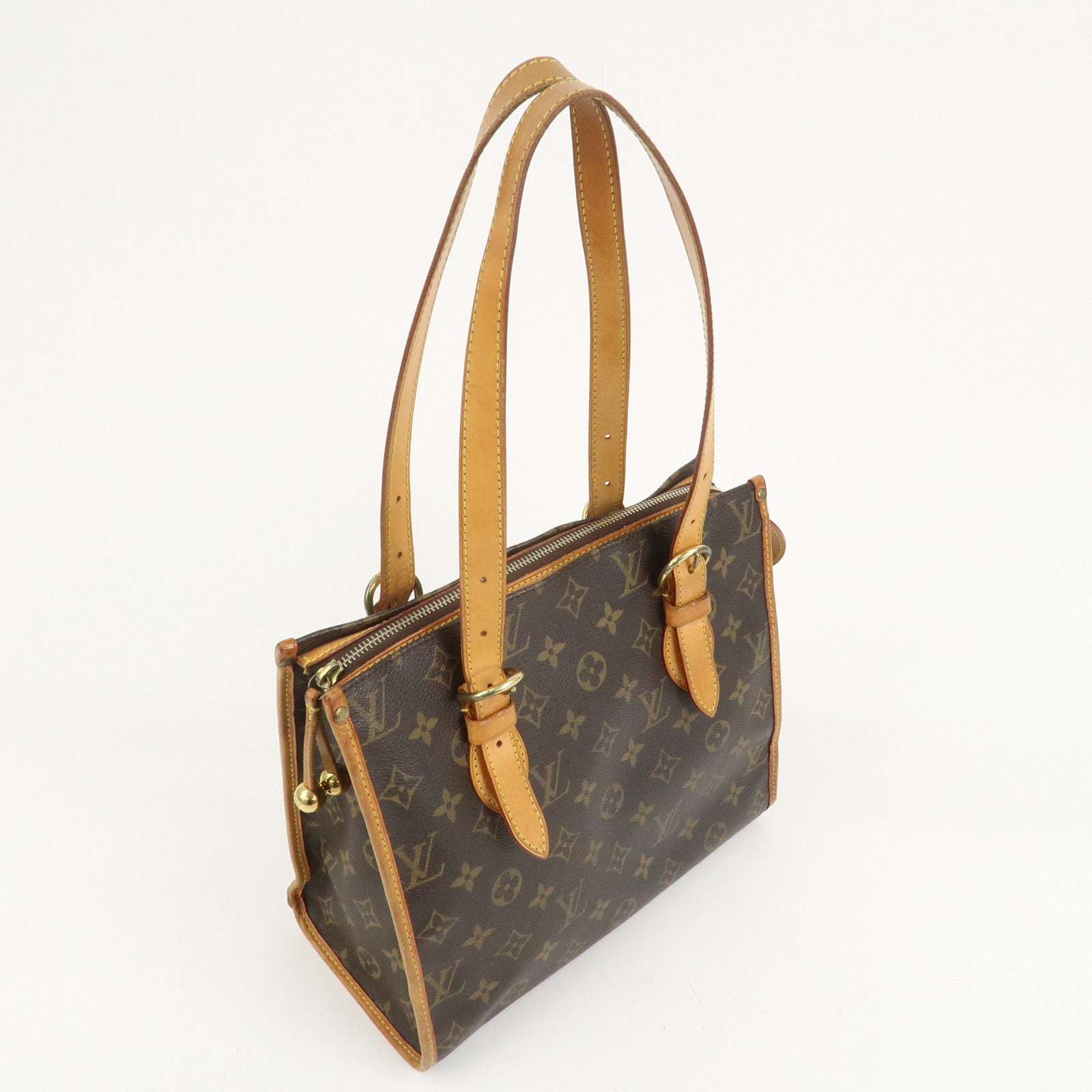 Louis Vuitton Monogram Popincourt Haut Shoulder Bag Brown M40007