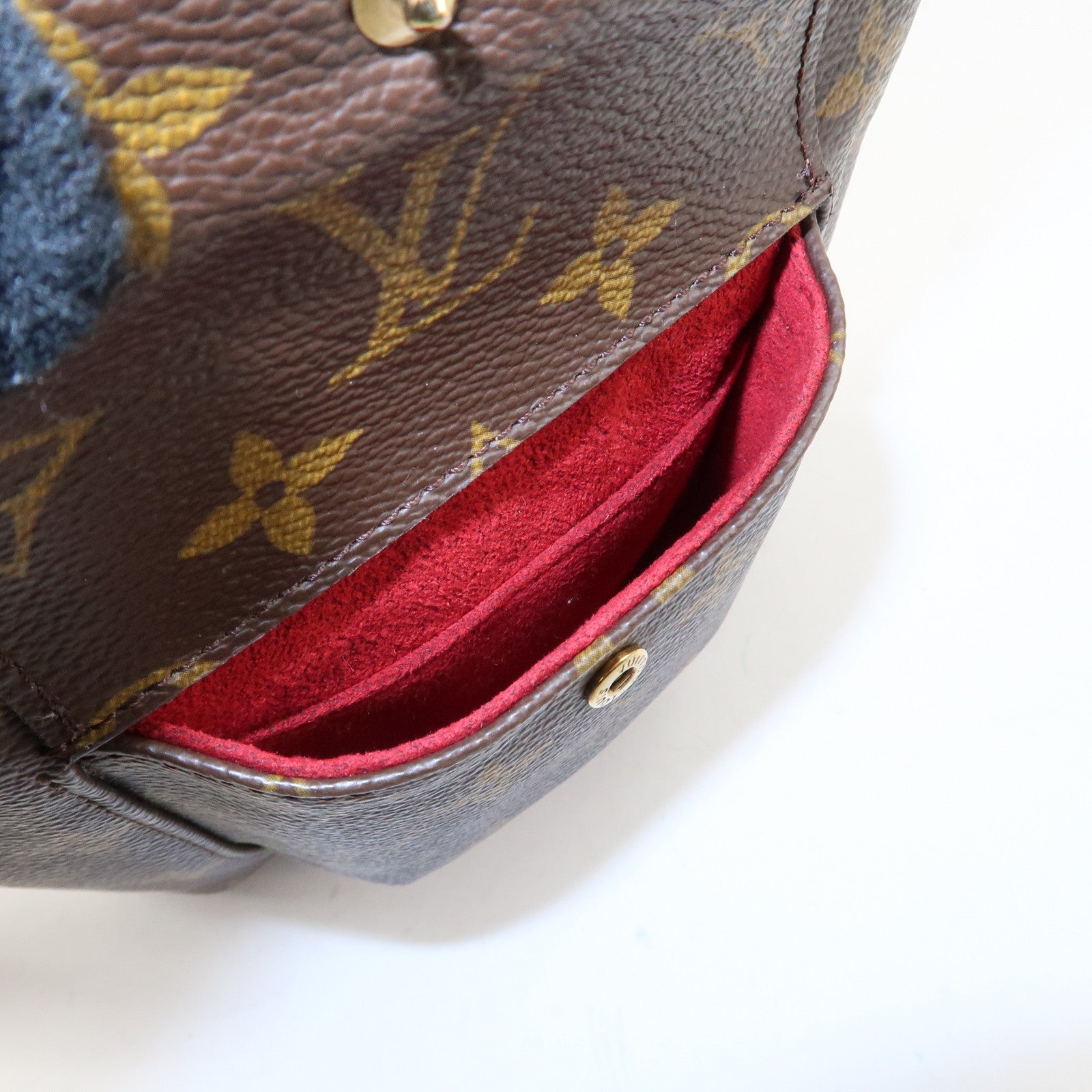 Louis Vuitton Monogram Partition Pouch Clutch Bag M51901 Used