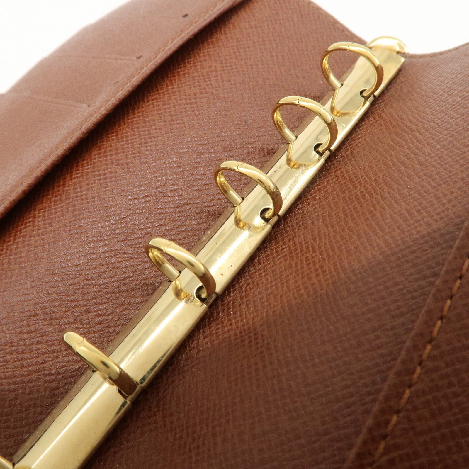Louis Vuitton Monogram Agenda PM Planner Cover Brown R20005