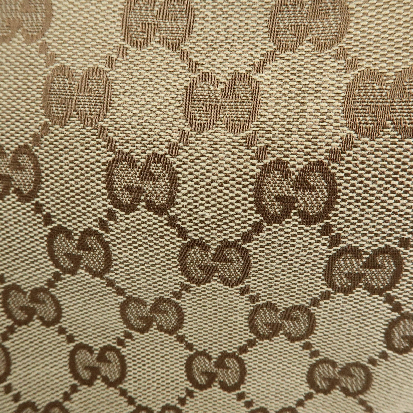 GUCCI GG Monogram Canvas Shoulder Bag Hand Bag Beige Ivory 153010