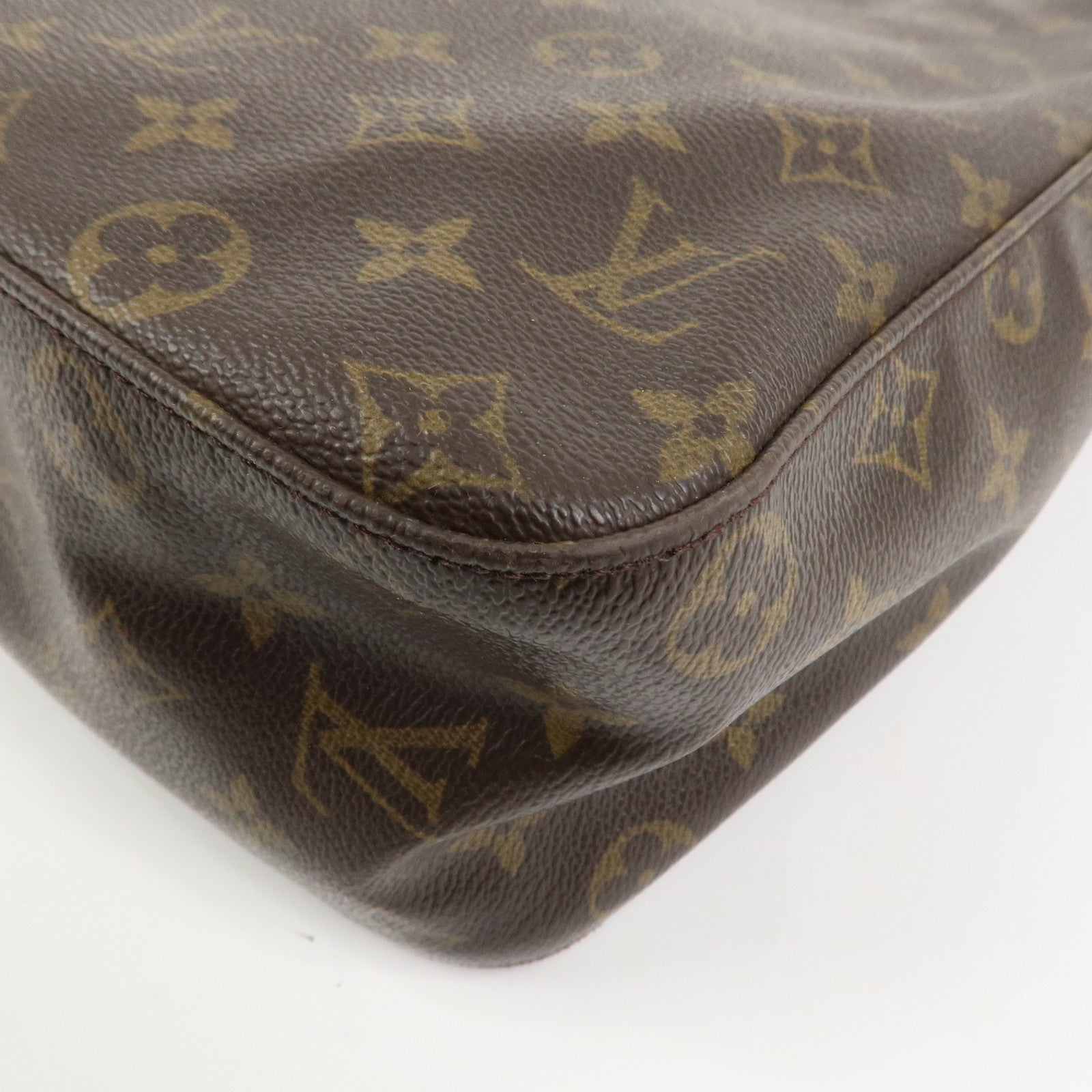 Louis Vuitton Monogram Looping GM Shoulder Bag Brown M51145