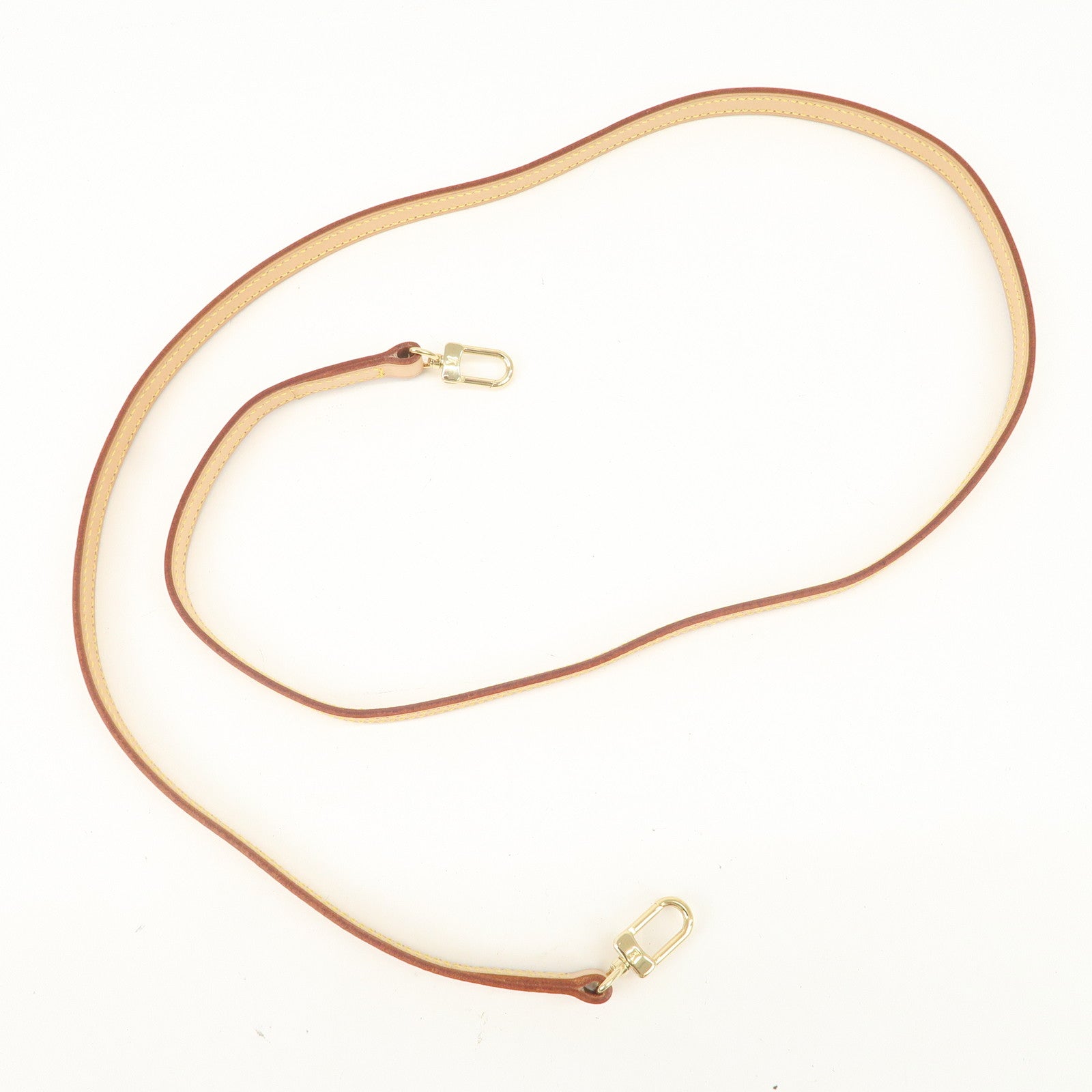Louis Vuitton Nume Leather Shoulder Strap 115cm Natural