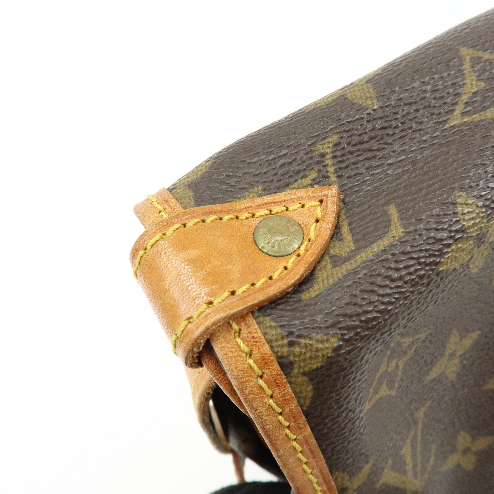 Louis Vuitton Monogram Saumur 30 Canvas Shoulder Bag Brown M42256