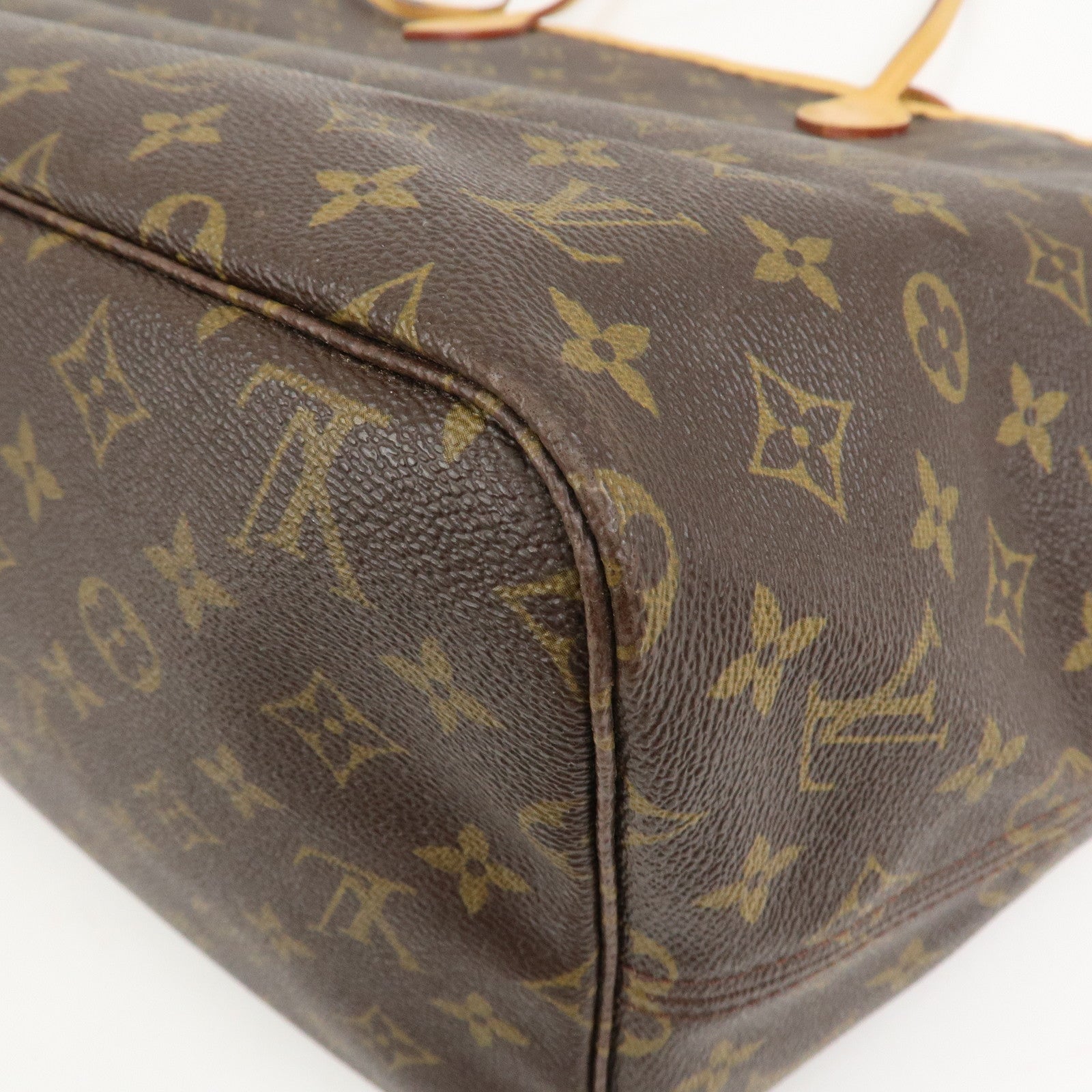 Louis Vuitton Monogram Neverfull GM Tote Bag Brown M40157