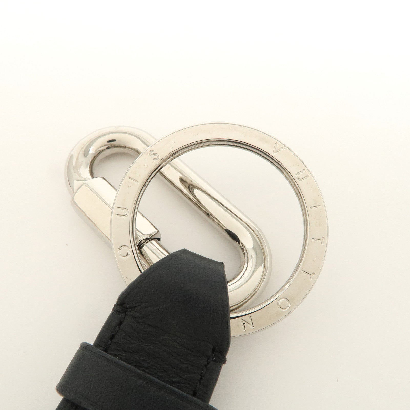 Louis Vuitton Monogram Canvas Metal Porte Cles Dragonne Key Strap MP2293