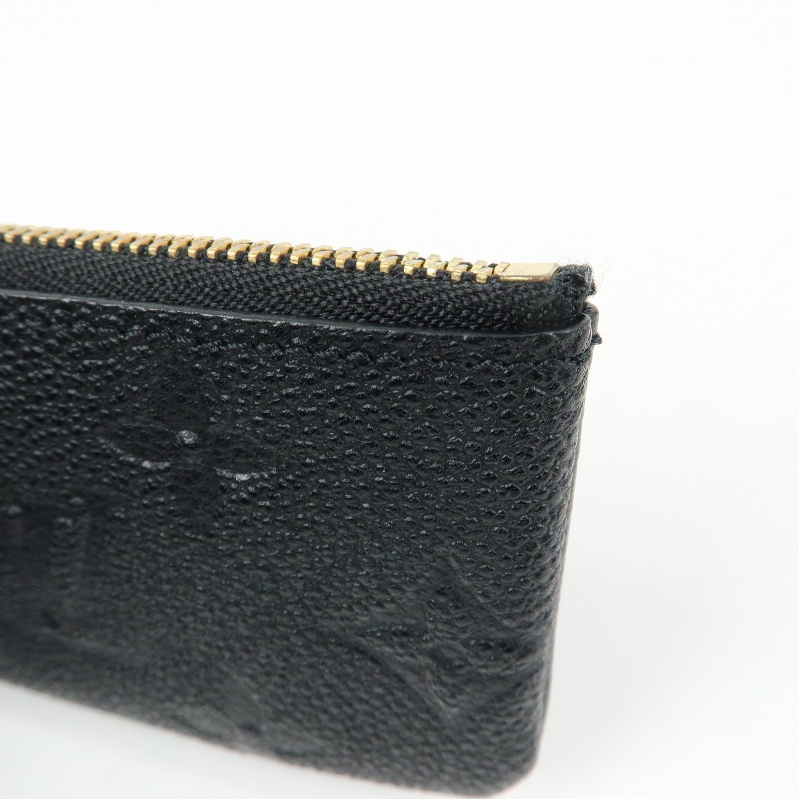 Louis Vuitton Monogram Empreinte Pochette Cles Key Case Noir M80879