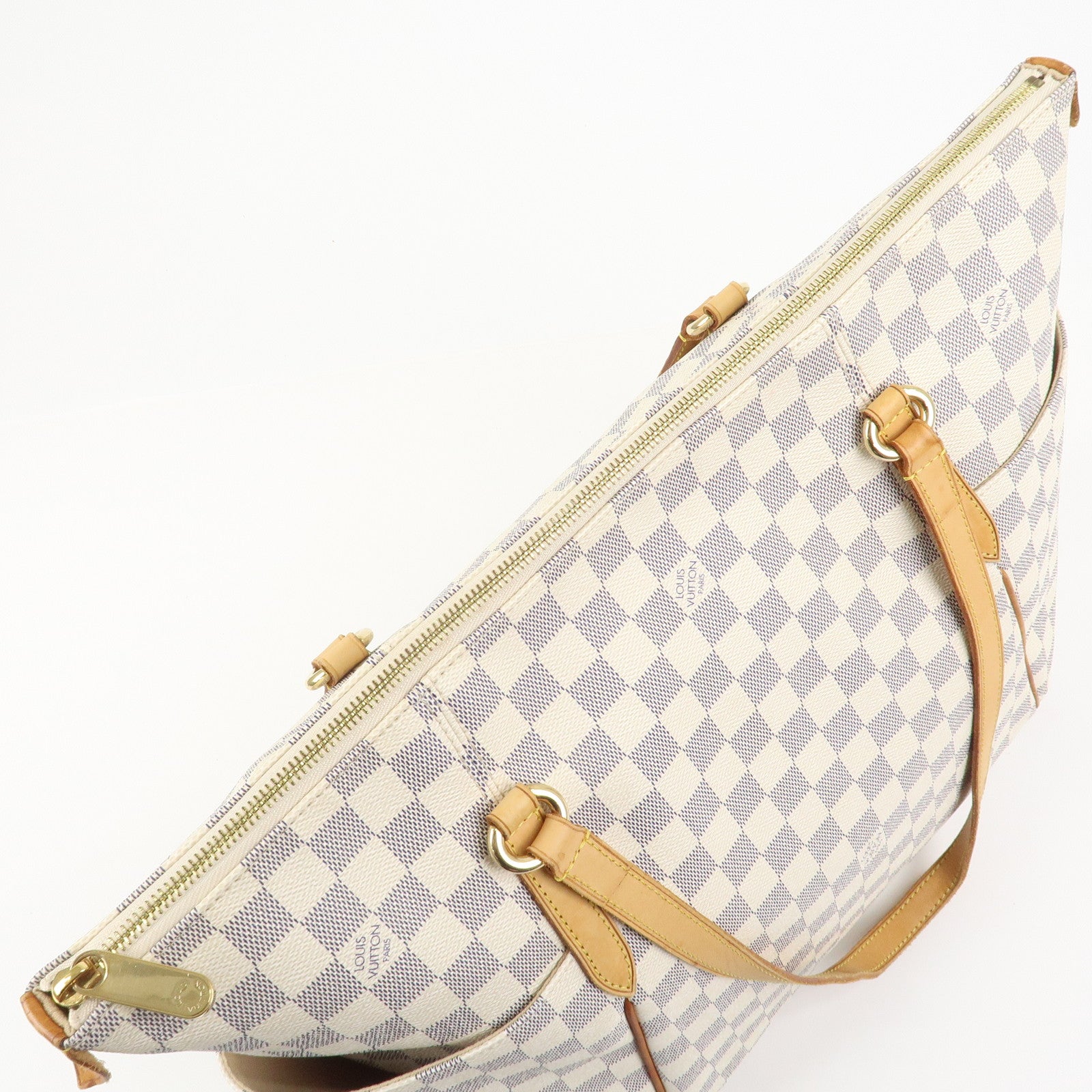 Louis Vuitton Damier Azur Totally GM Tote Bag Shoulder Bag N51263