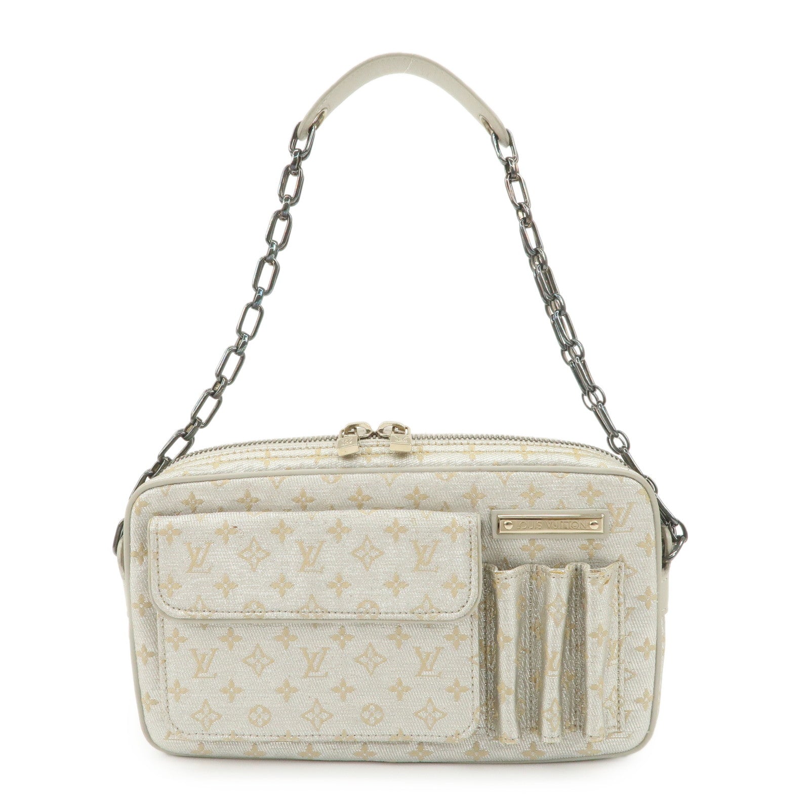 Louis Vuitton Monogram Shine Mackenna Chain Shoulder Bag M92362