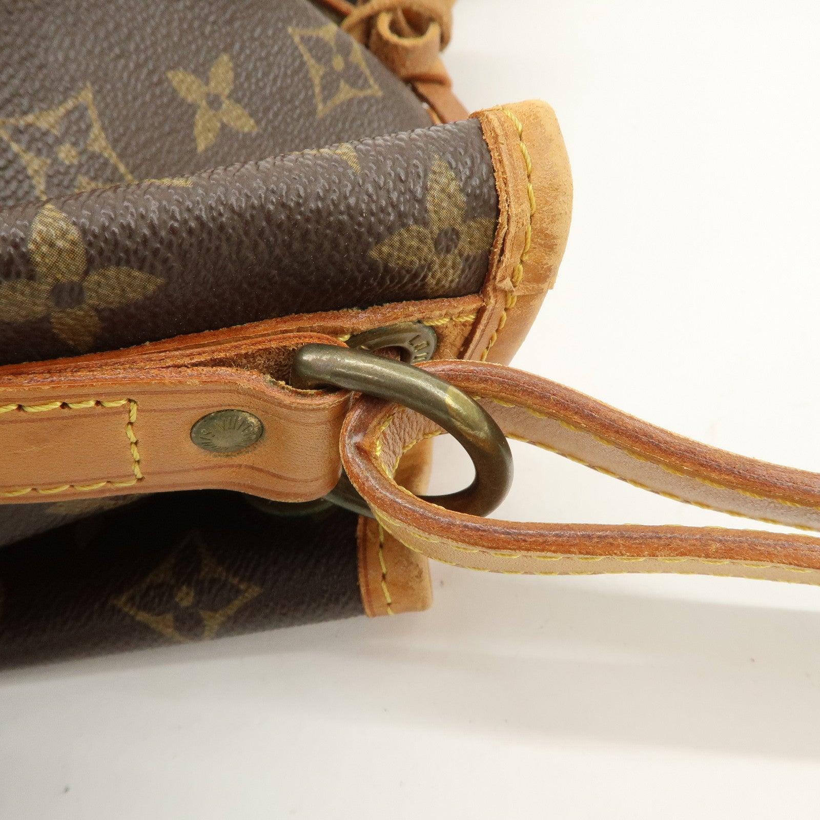 Louis Vuitton Monogram Petit Noe Shoulder Bag Brown M42226