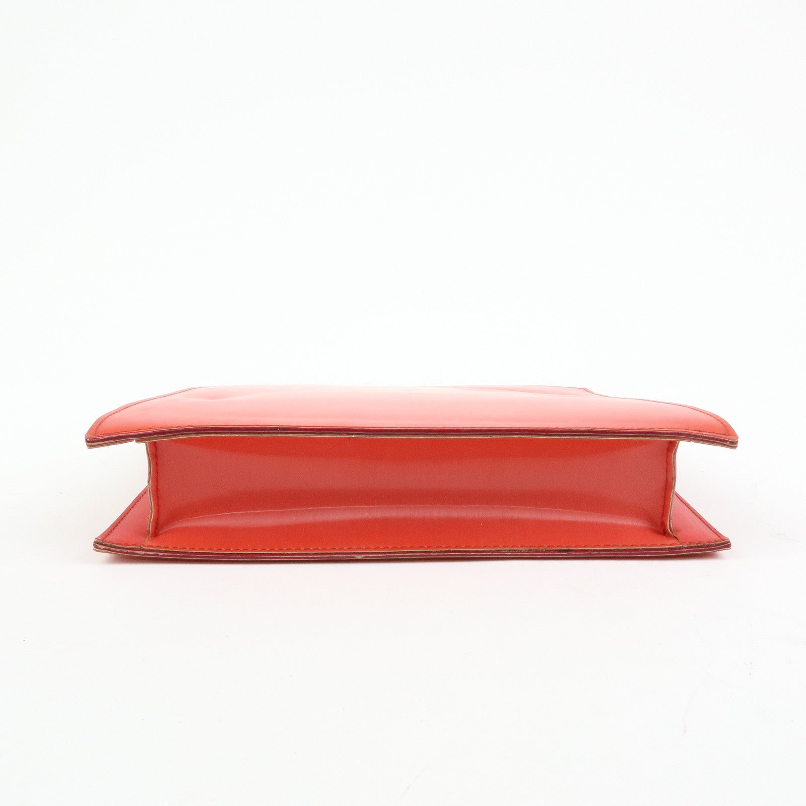 CHANEL COCO Mark PVC Hologram Chain Shoulder Bag Red