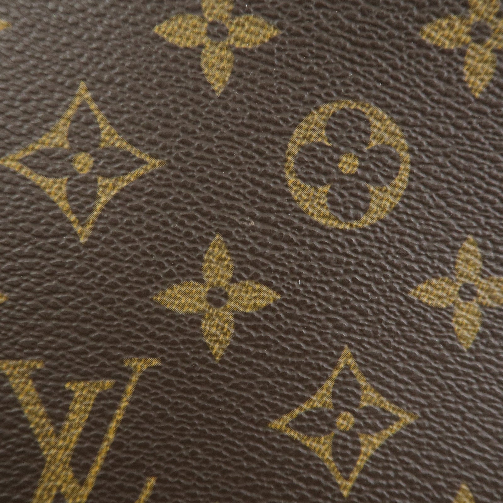 Louis Vuitton Monogram Alma Hand Bag Brown M51130