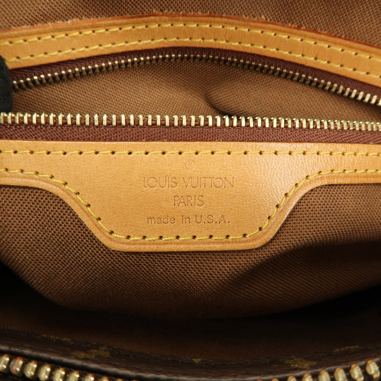 Louis Vuitton Monogram Cabas Piano Canvas Tote Bag Hand Bag M51148
