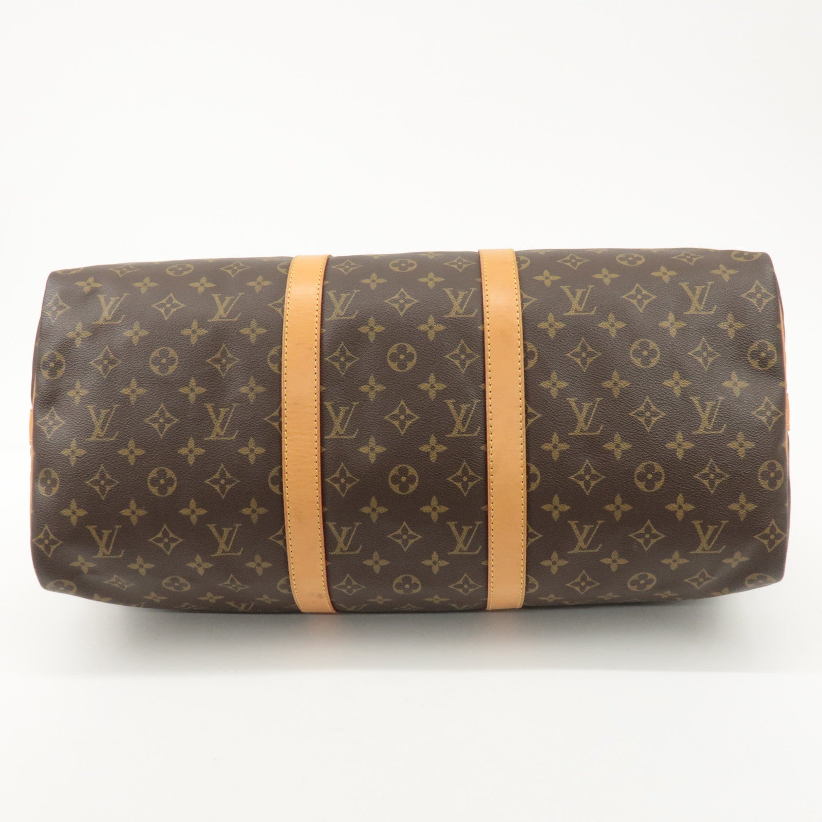 Louis Vuitton Monogram Keep All 50 Bandouliere Boston Bag M41416 Used