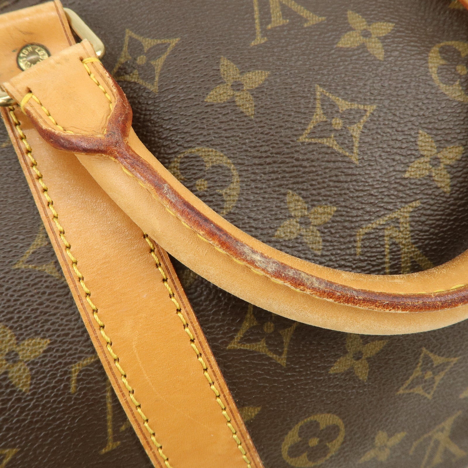 Louis Vuitton Monogram Keep All 55 Boston Bag Brown M41424