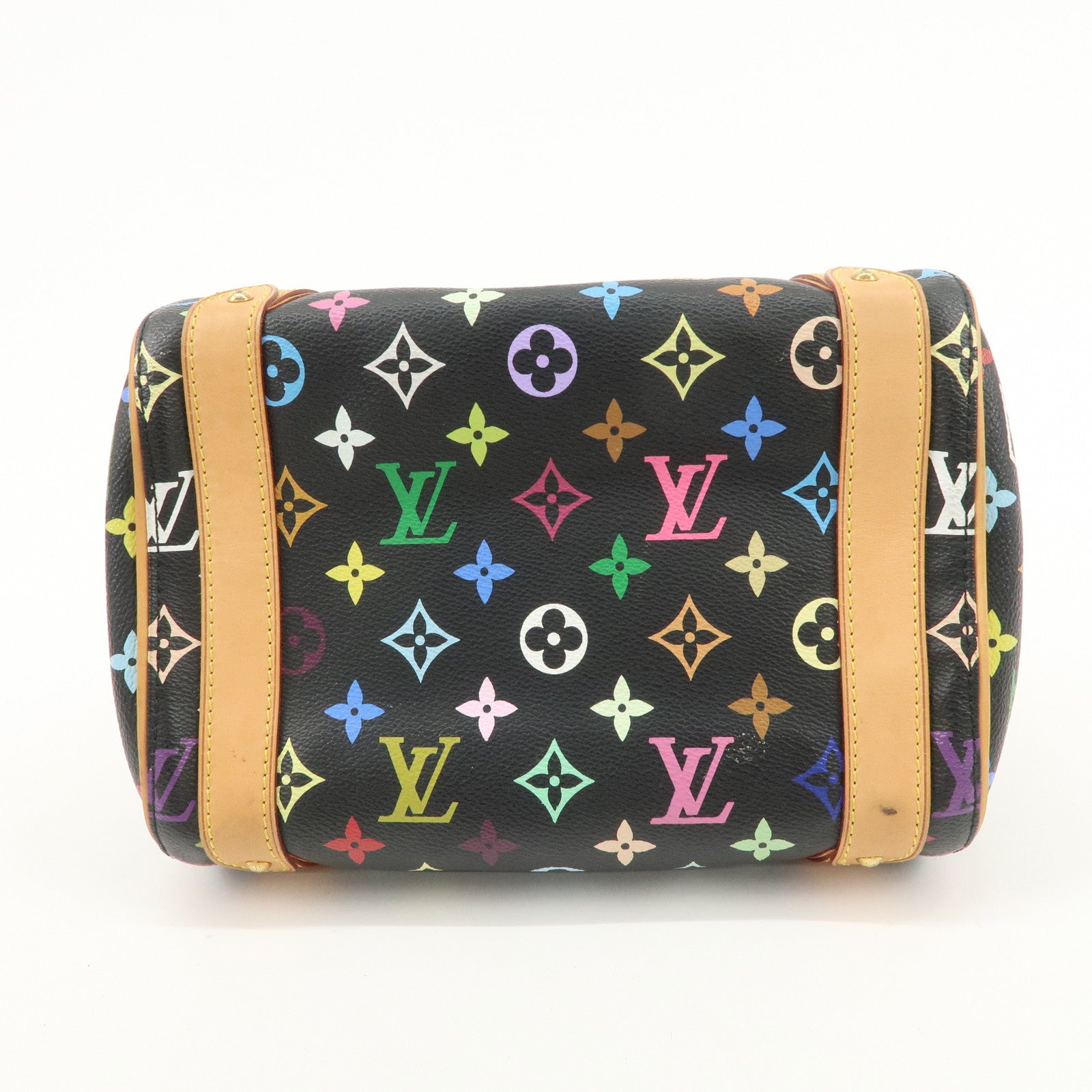 Louis Vuitton Monogram Multicolor Priscilla Hand Bag Noir M40097