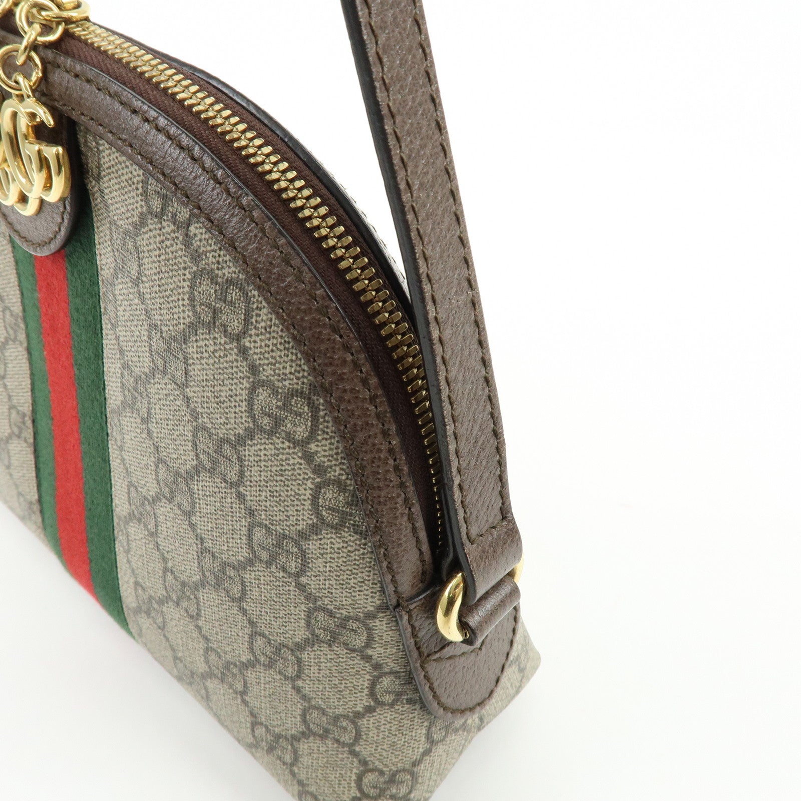 GUCCI Ophidia GG Supreme Shoulder Bag Crossbody Bag Brown 499621