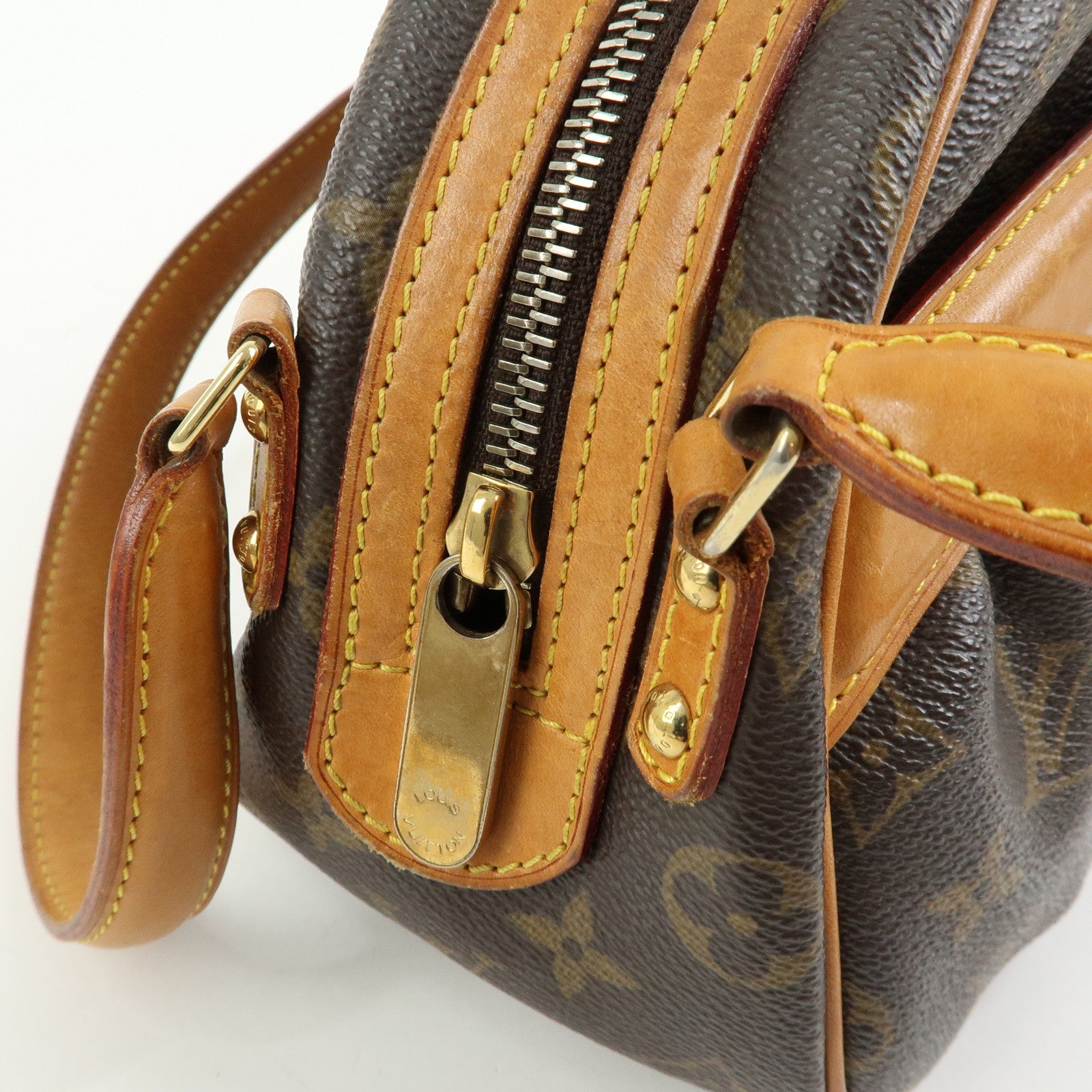 Louis Vuitton Monogram Canvas Clara Hand Bag Shoulder Bag M40057