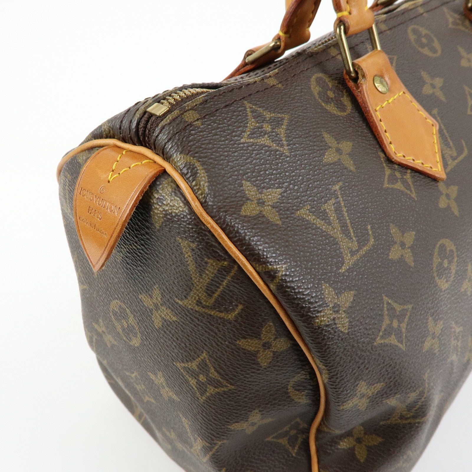 Louis Vuitton Monogram Speedy 30 Boston Bag Hand Bag Brown M41526