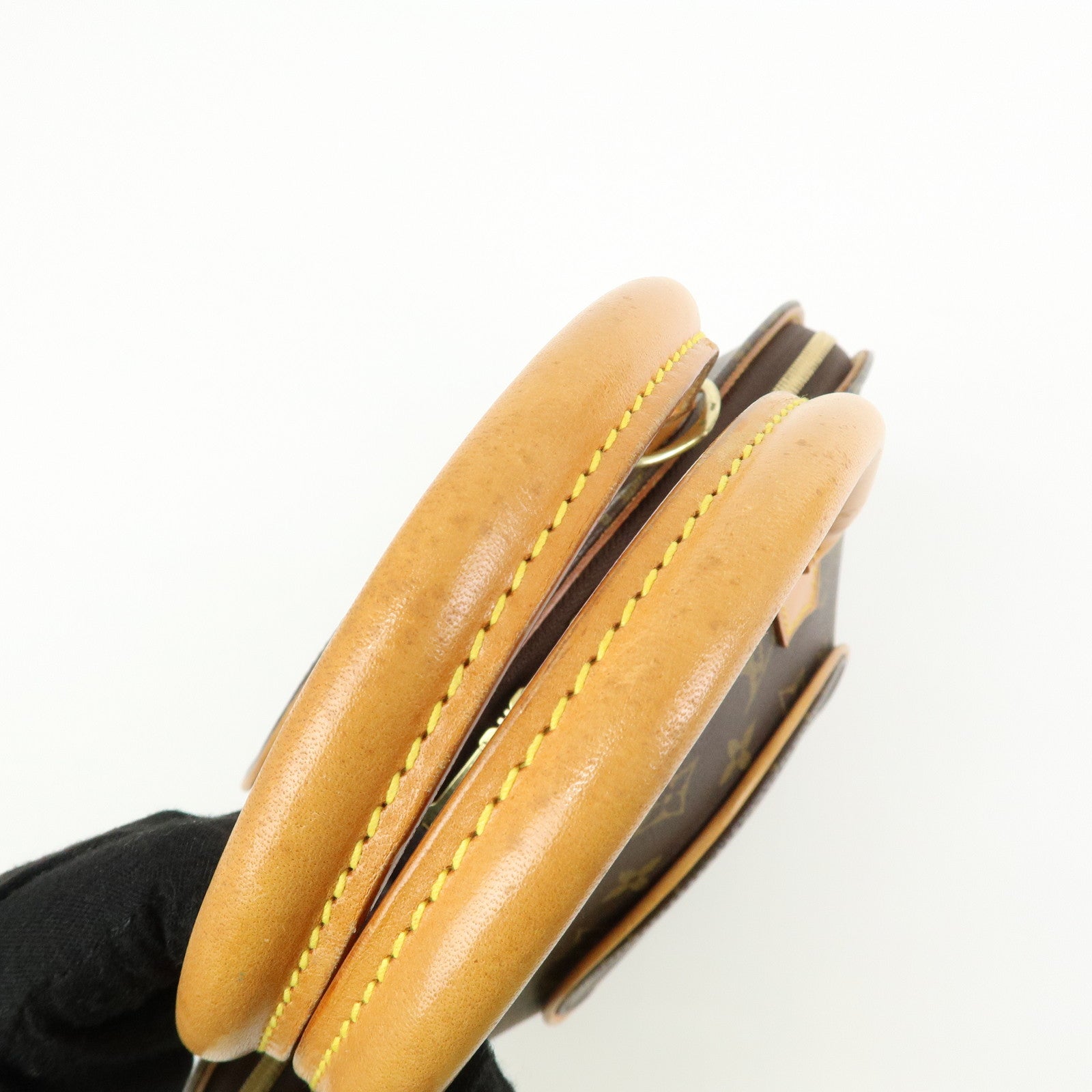 Louis Vuitton Monogram Ellipse PM Hand Bag Brown M51127