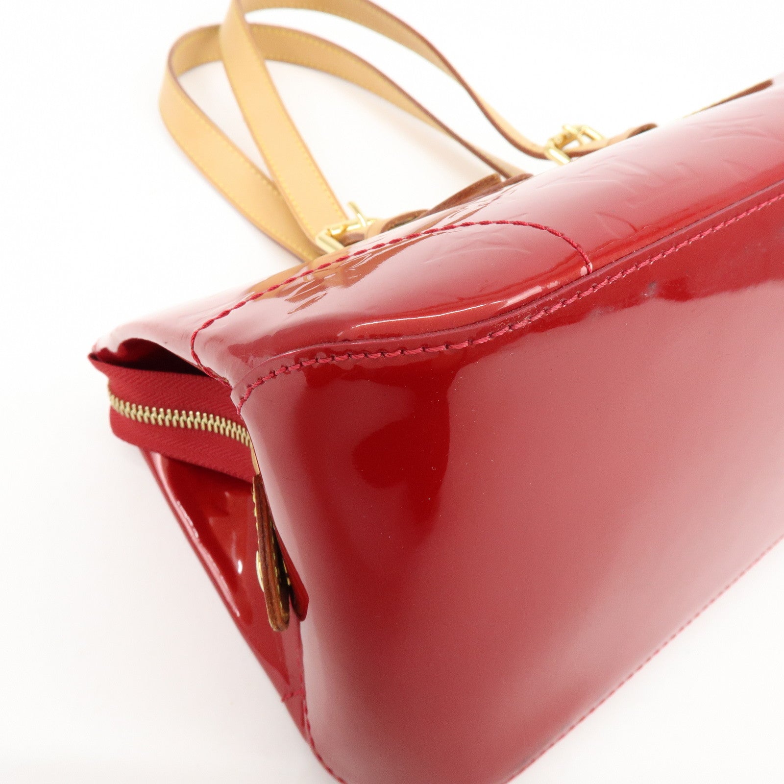 Louis Vuitton Vernis Rosewood Avenue Hand Bag Pomme DAmour M93507