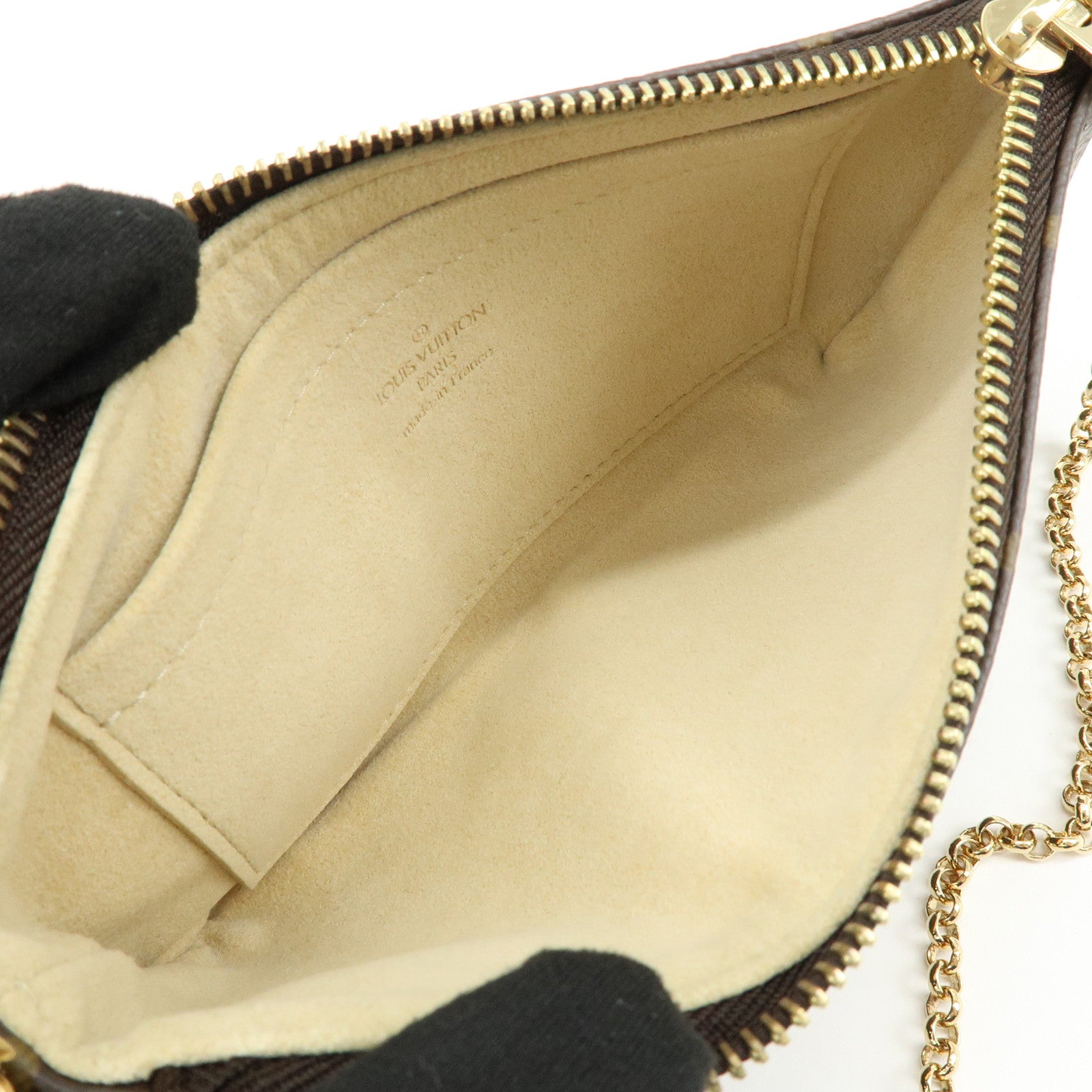 Louis Vuitton Monogram Pochette Milla MM Chain Hand Bag M60094