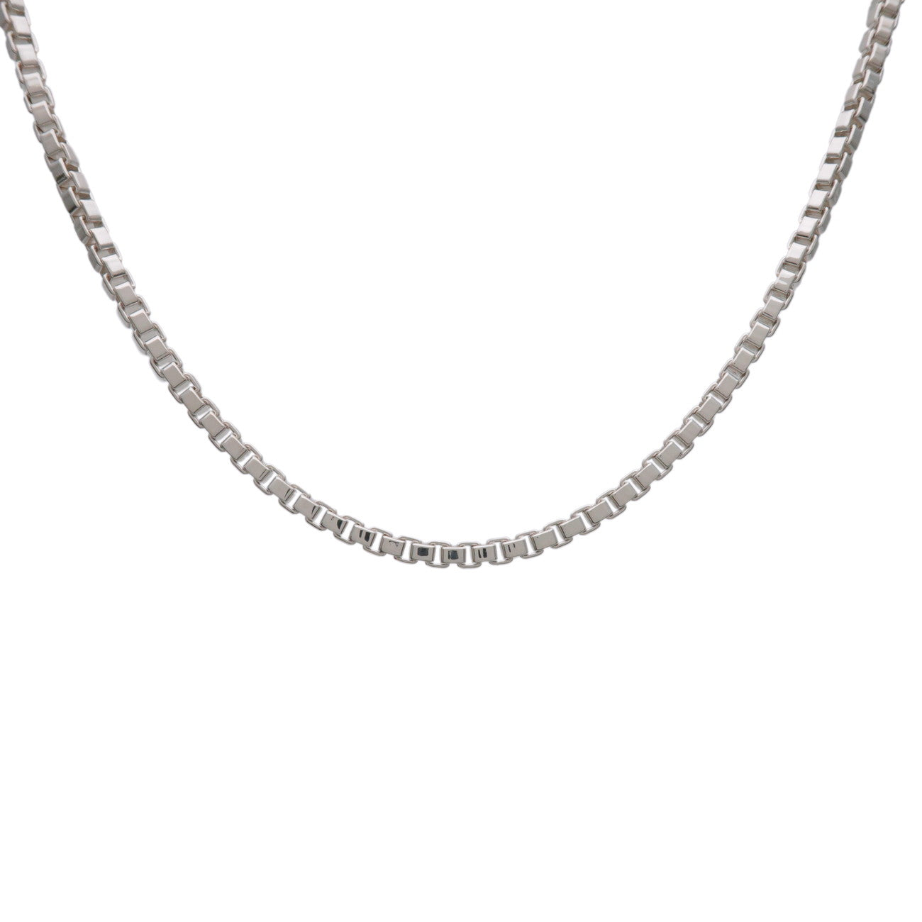Tiffany & Co Venetian Link Necklace SV925 Silver