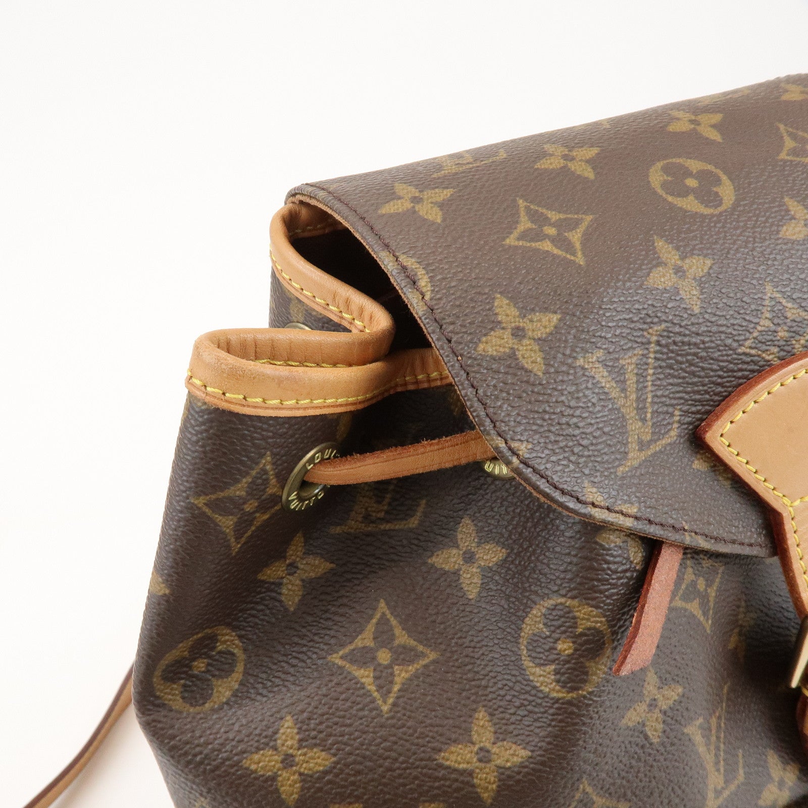 Louis Vuitton Monogram Montsouris MM Backpack Brown M51136