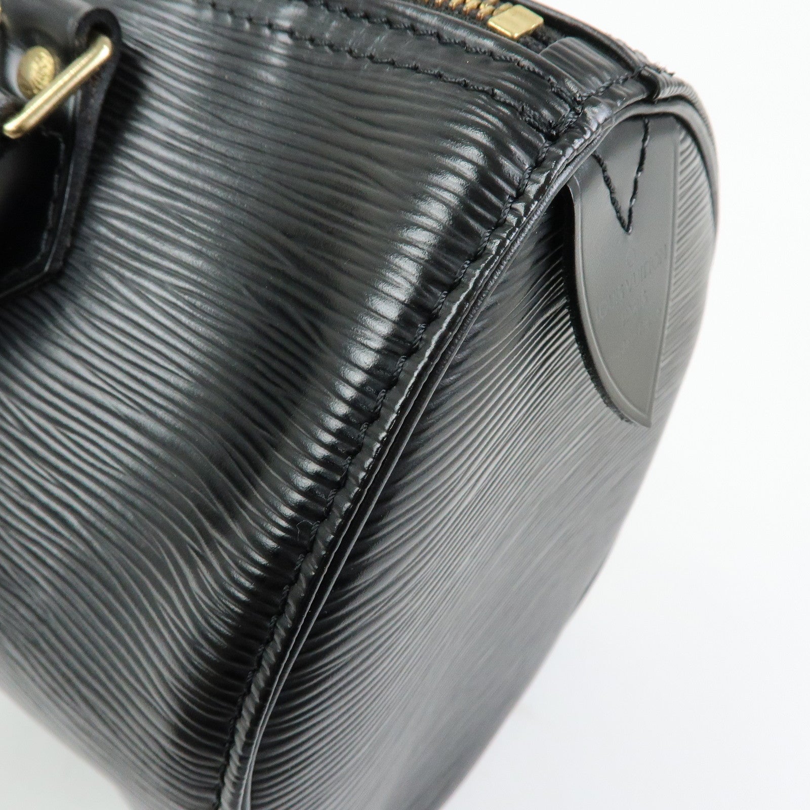 Louis Vuitton Epi Speedy 25 Boston Bag Hand Bag Noir Black M43012