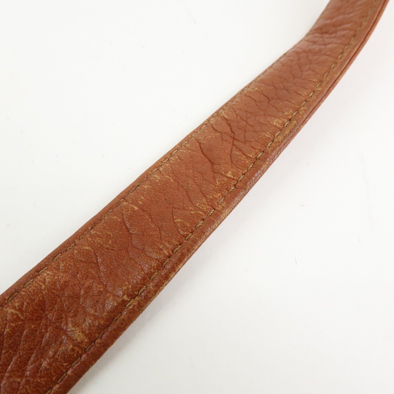 LOEWE Anagram Leather Shoulder Bag Crossbody Bag Brown