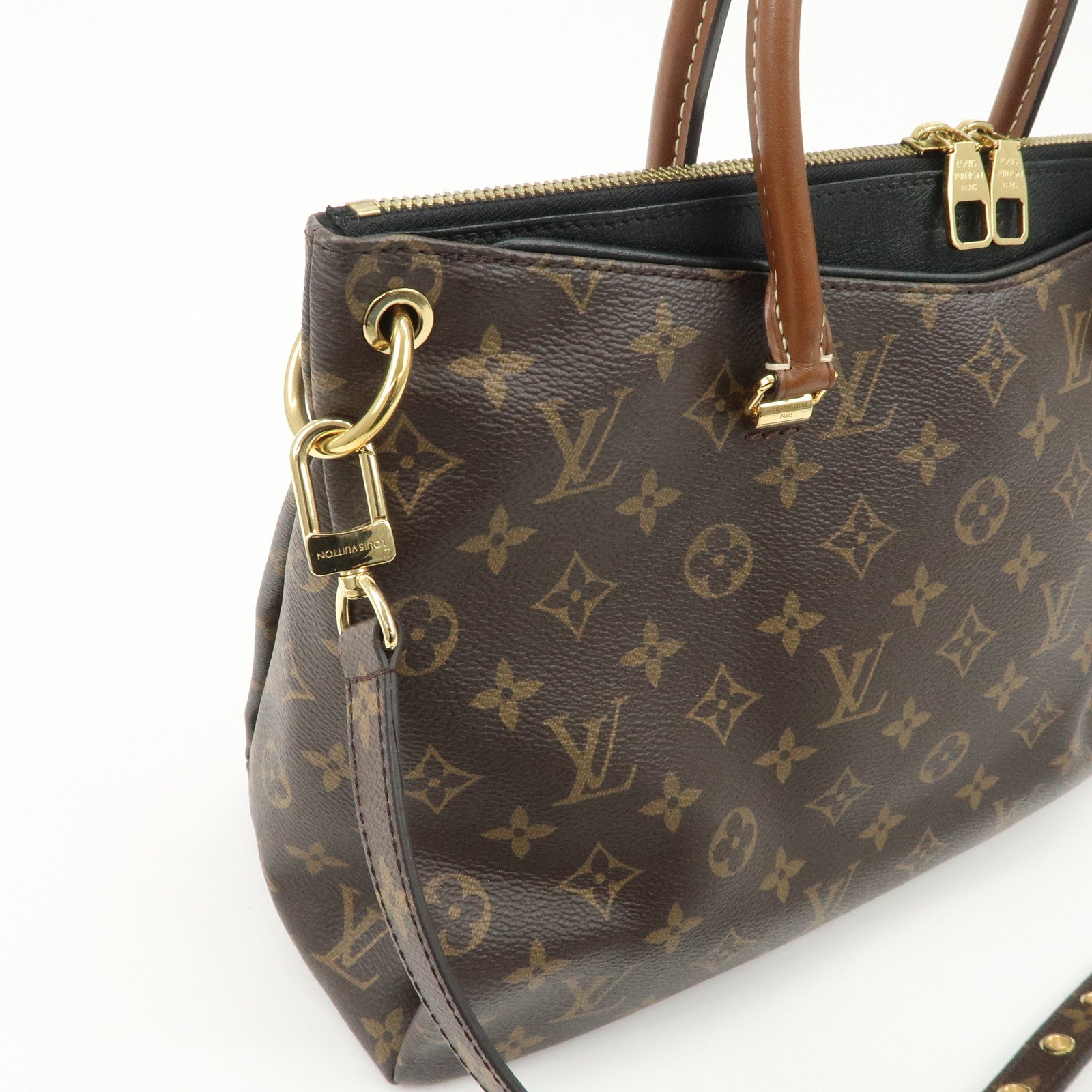 Louis Vuitton Monogram Pallas 2Way Bag Hand Bag M41064