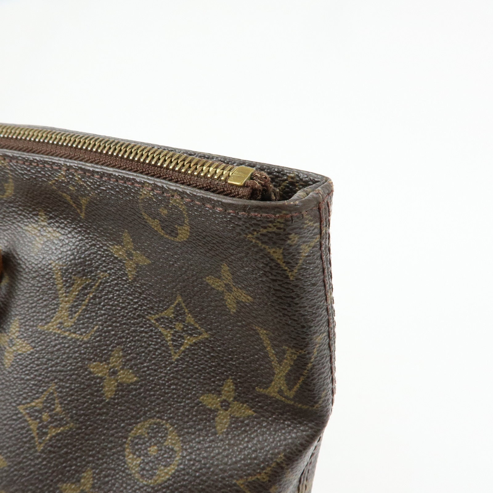 Louis Vuitton Monogram Cabas Mezzo Tote Bag Shoulder Bag M51151