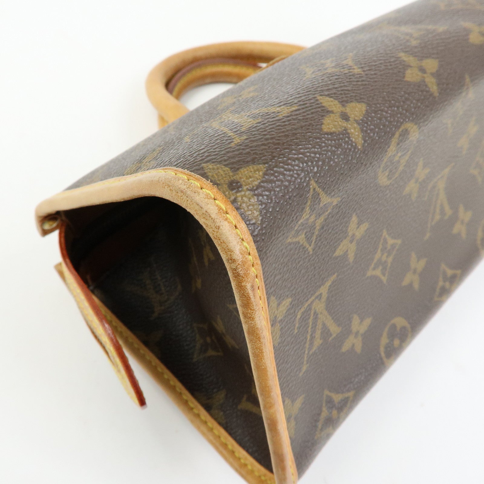 Louis Vuitton Monogram Popincourt Hand Bag Brown M40009