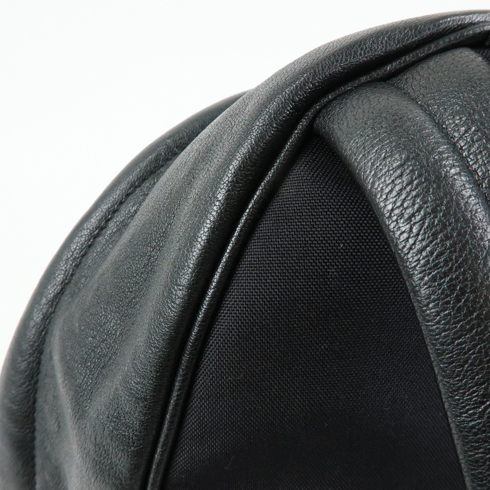 SAINT LAURENT PARIS CIty Leather Backpack Rucksack Black