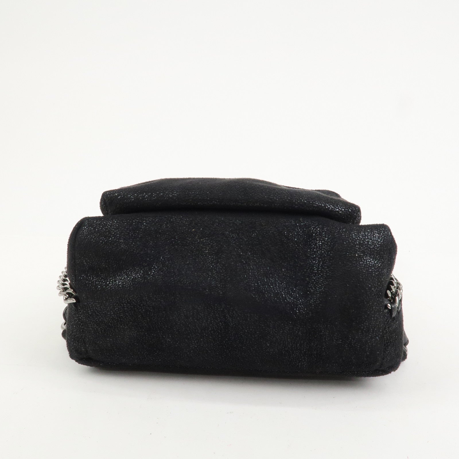 STELLA MCCARTNEY Falabella Polyester Leather Backpack Black