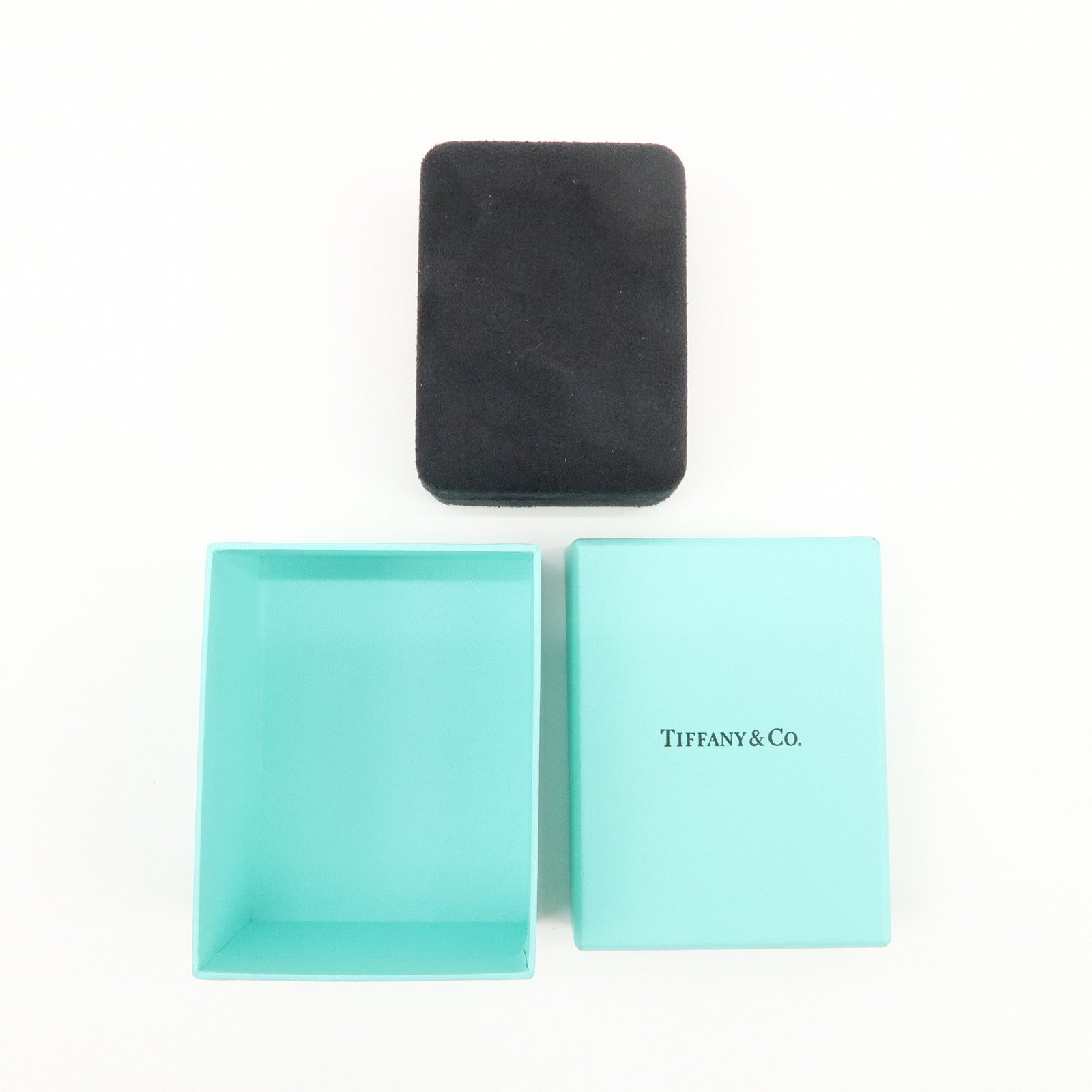 Tiffany & Co Set of 2 Jewelry Boxes for Necklace Tiffany Blue