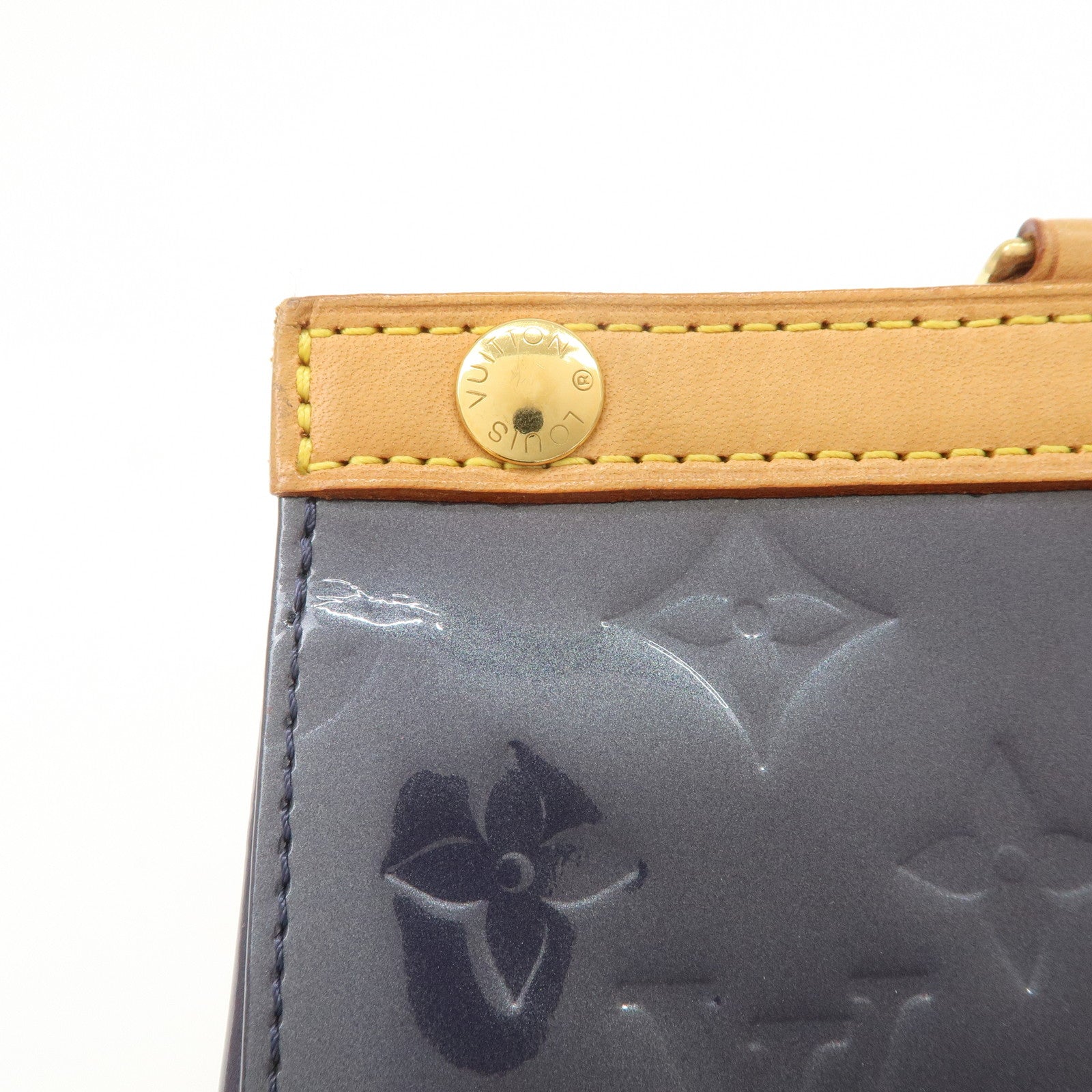 Louis Vuitton Monogram Vernis Roxbury Drive 2WAY Bag Indigo M91373