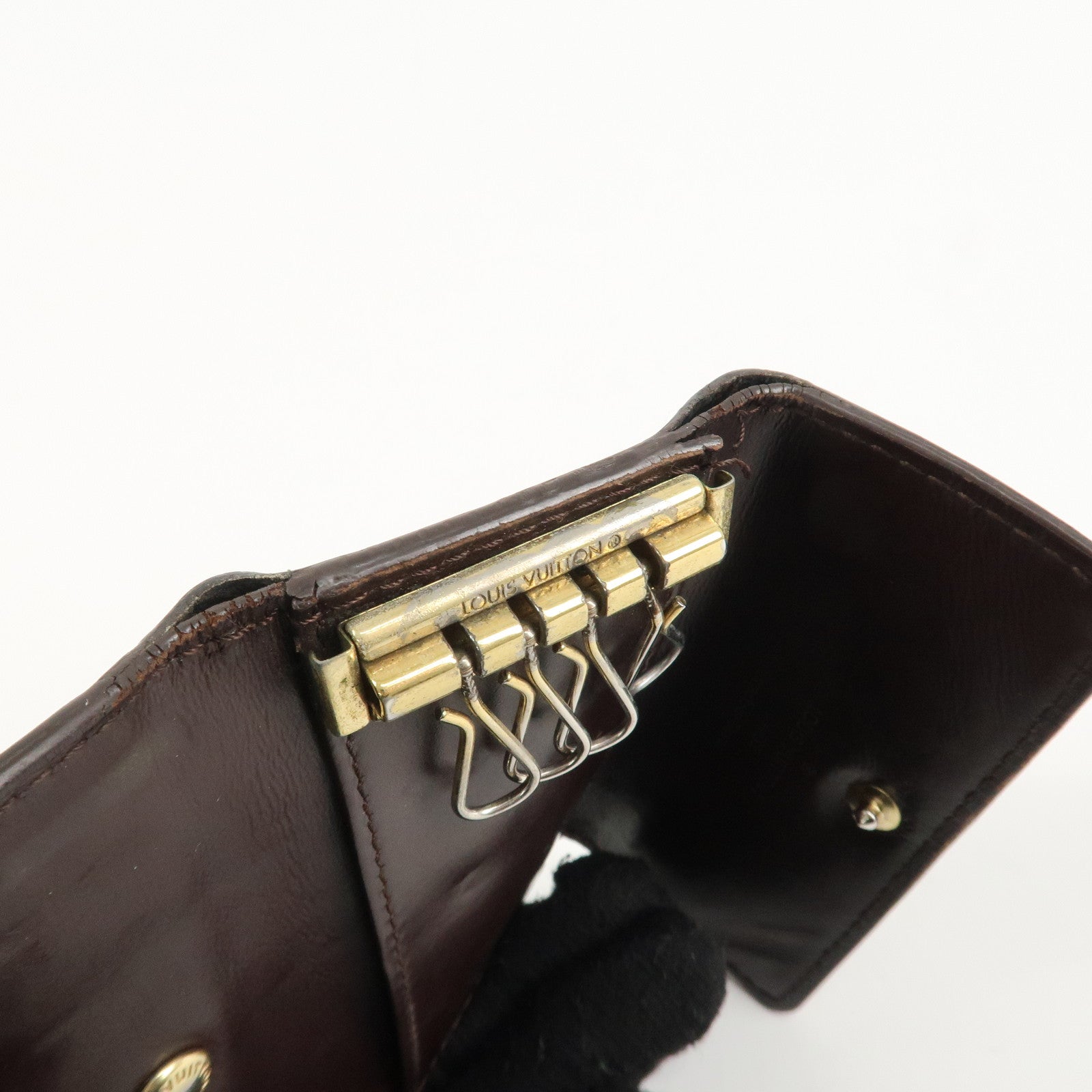 Louis Vuitton Vernis Tiga Vernis Set of 2 Key Case M93517 M30528 Used