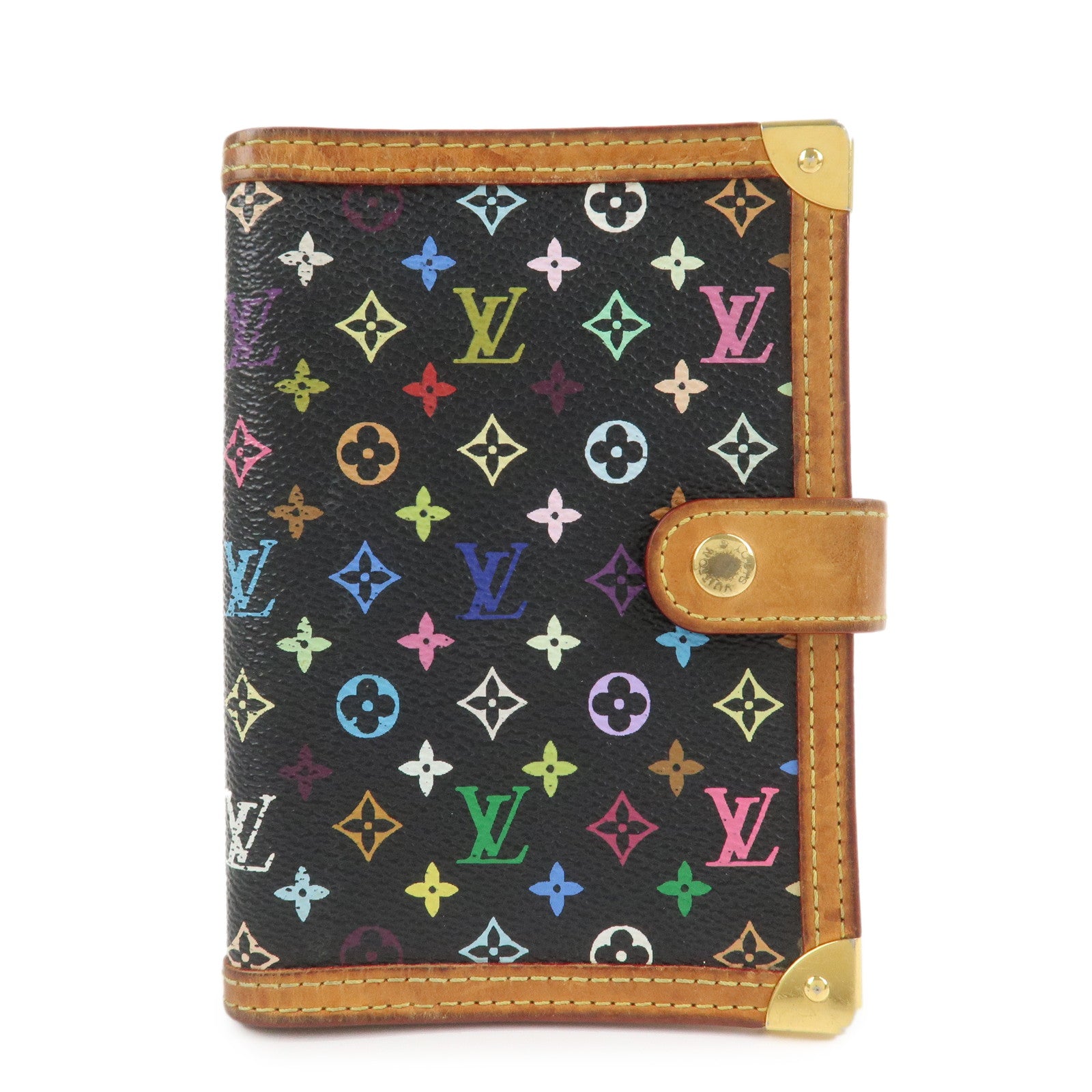 Louis Vuitton Monogram Multicolor Agenda PM Planner Cover R20895