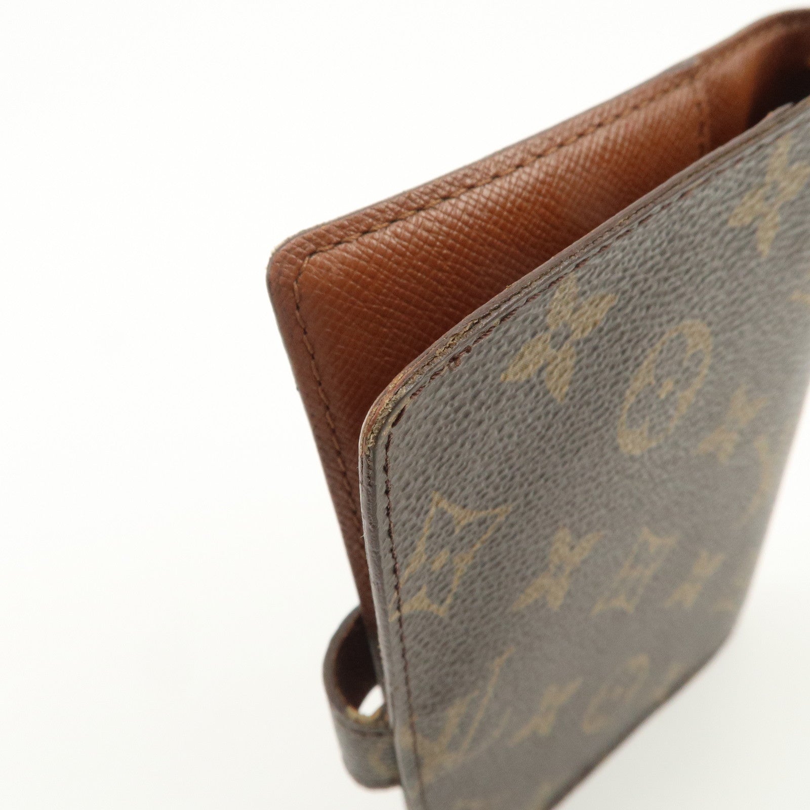 Louis Vuitton Monogram Canvas Agenda PM Planner Cover Brown R20005